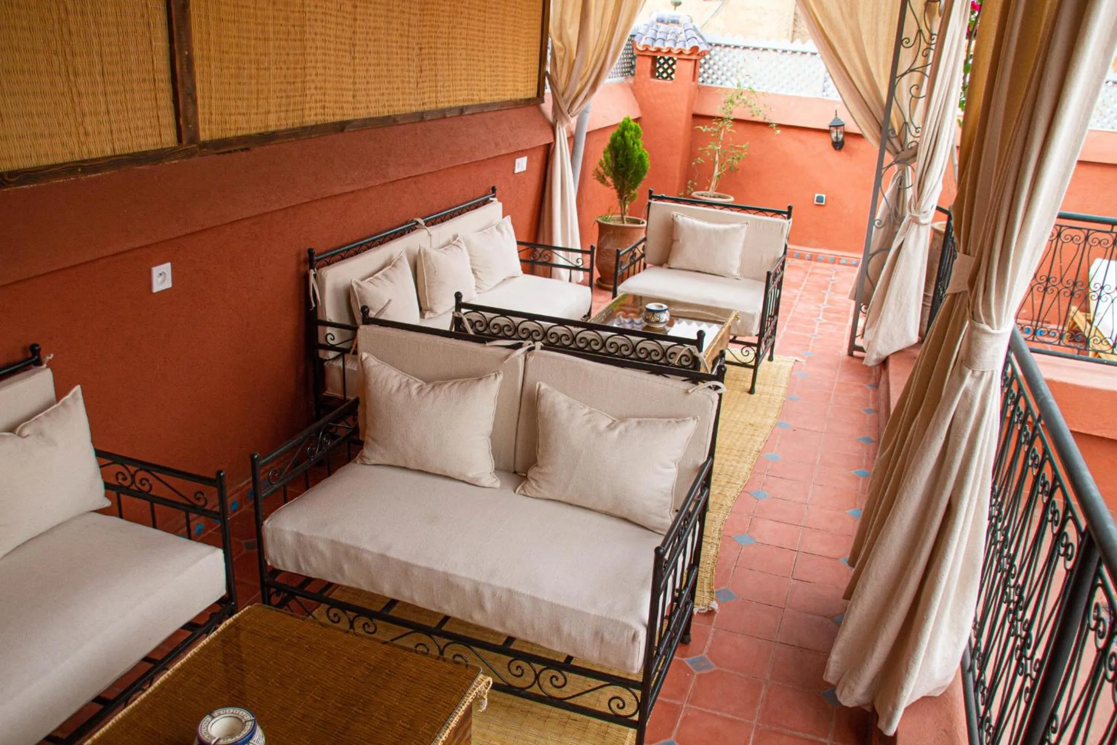 Patio in Riad Dar Tamlil