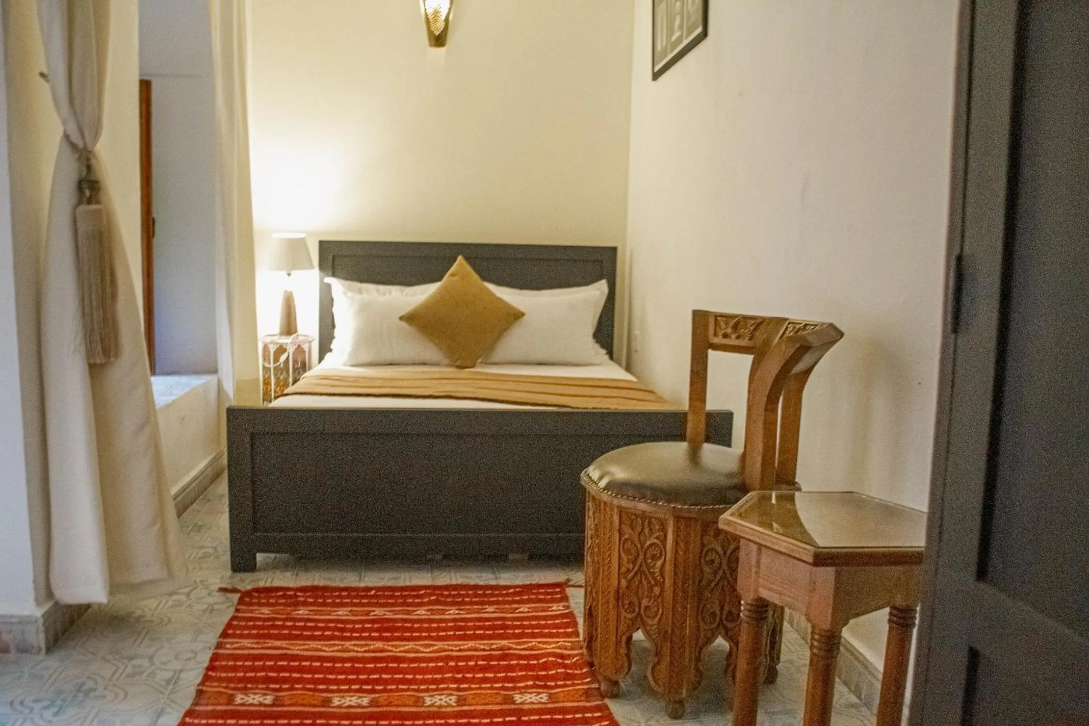 Bed in Riad Dar Tamlil