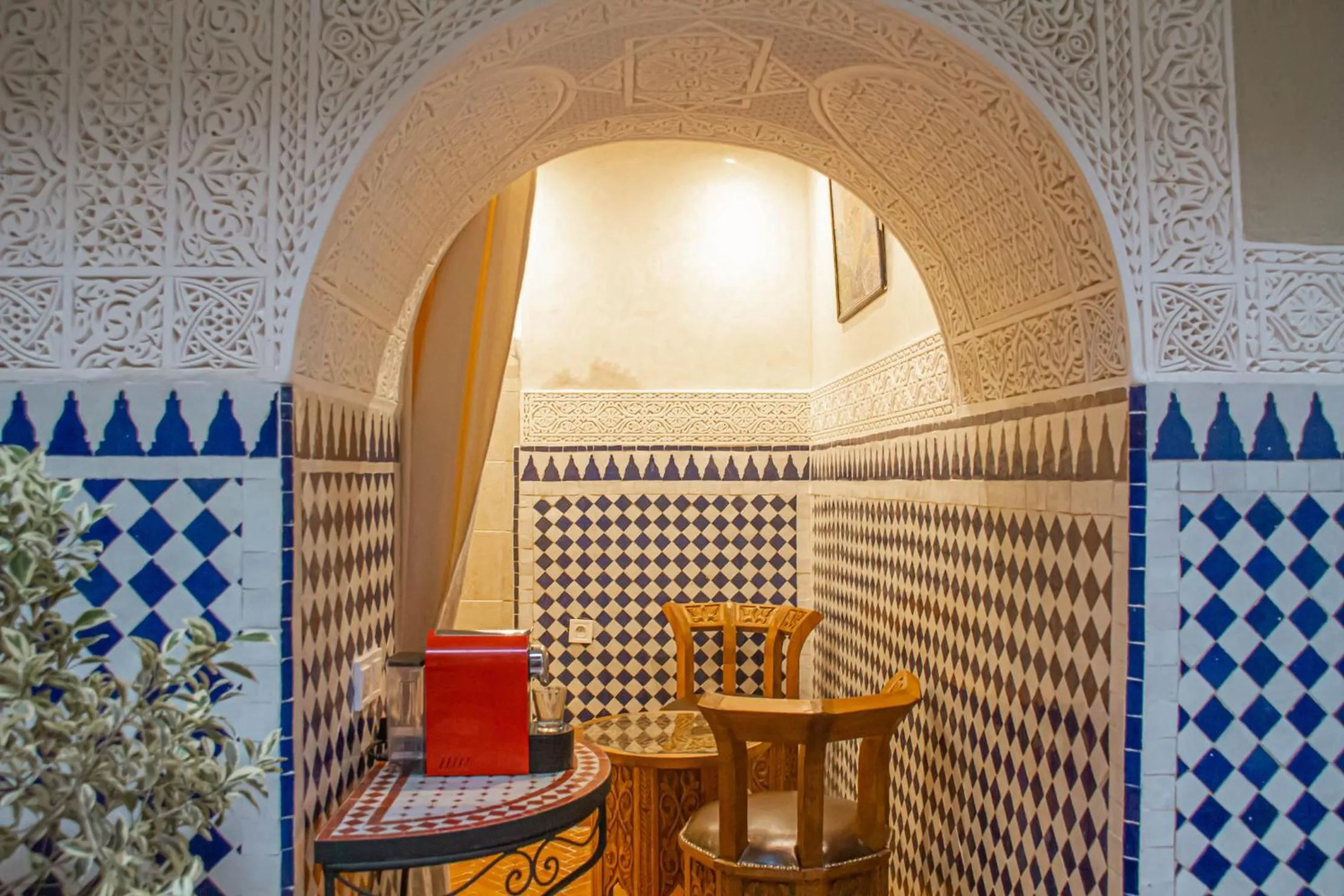 Patio in Riad Dar Tamlil