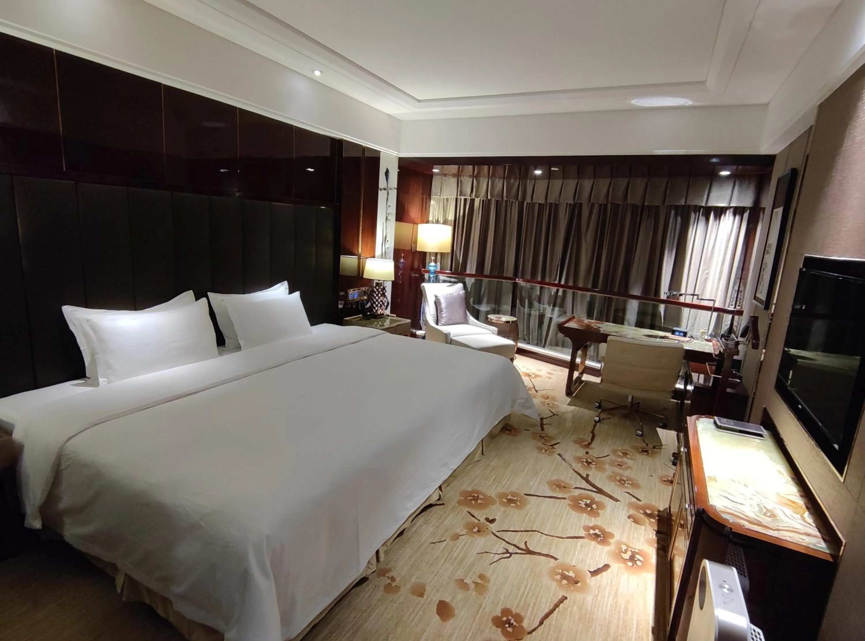 Bed in Estandon Hotel Guangzhou
