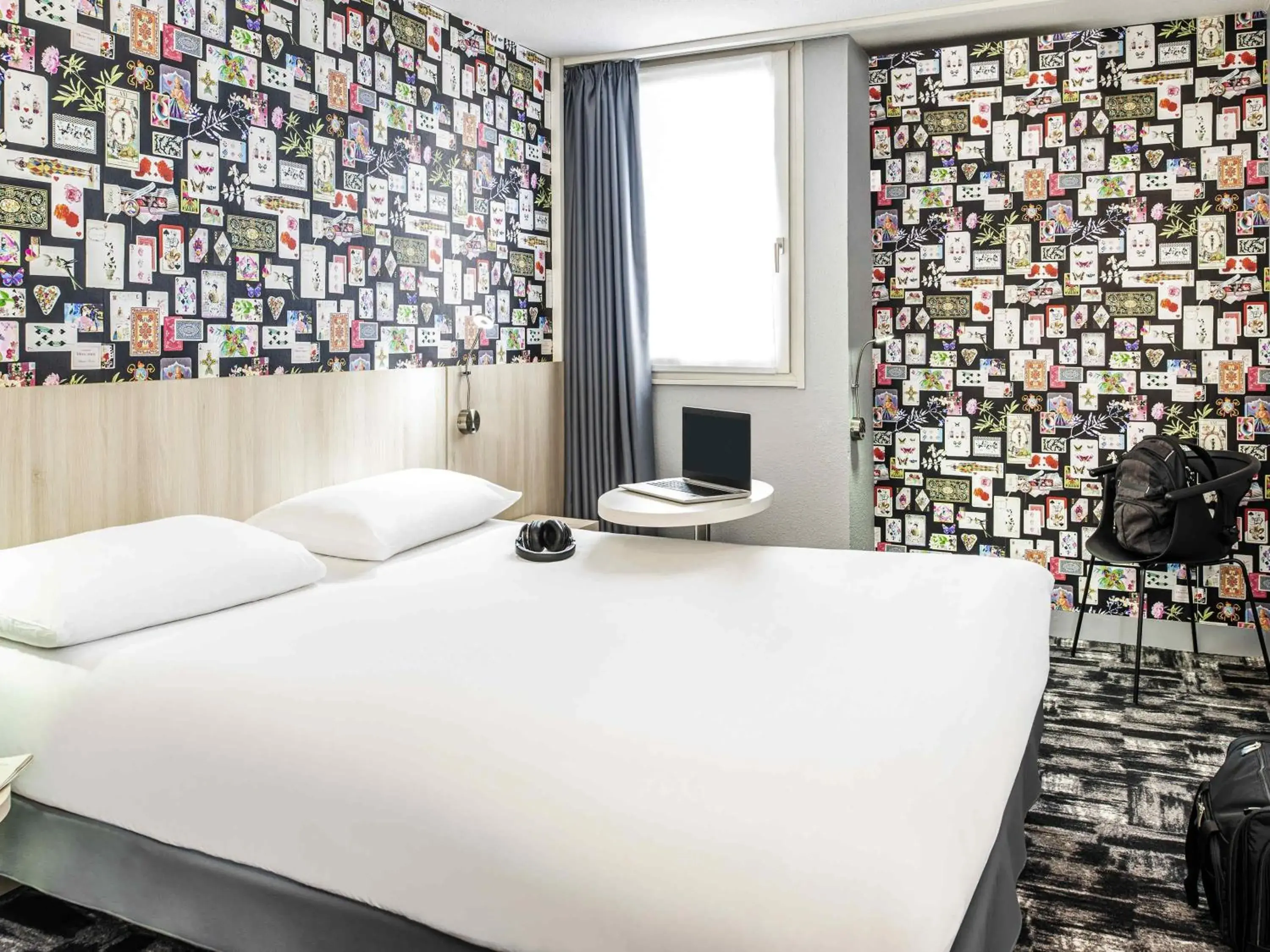 Property building, Bed in Ibis Styles Reims Centre Property building, Bed in Ibis Styles Reims Centre
