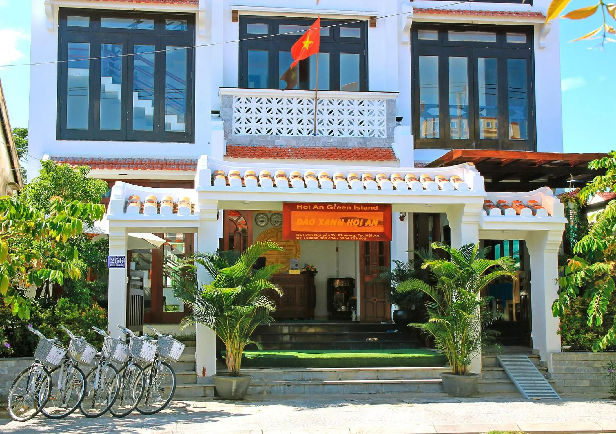 Facade/entrance in Green Island Villa Hoi An