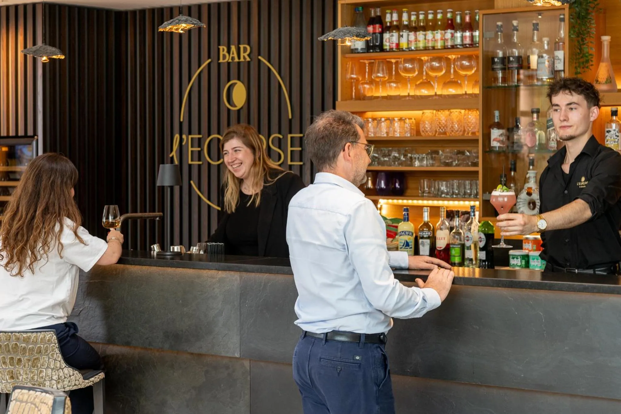 Lounge or bar in Hotel L'Europe Colmar, BW Signature Collection