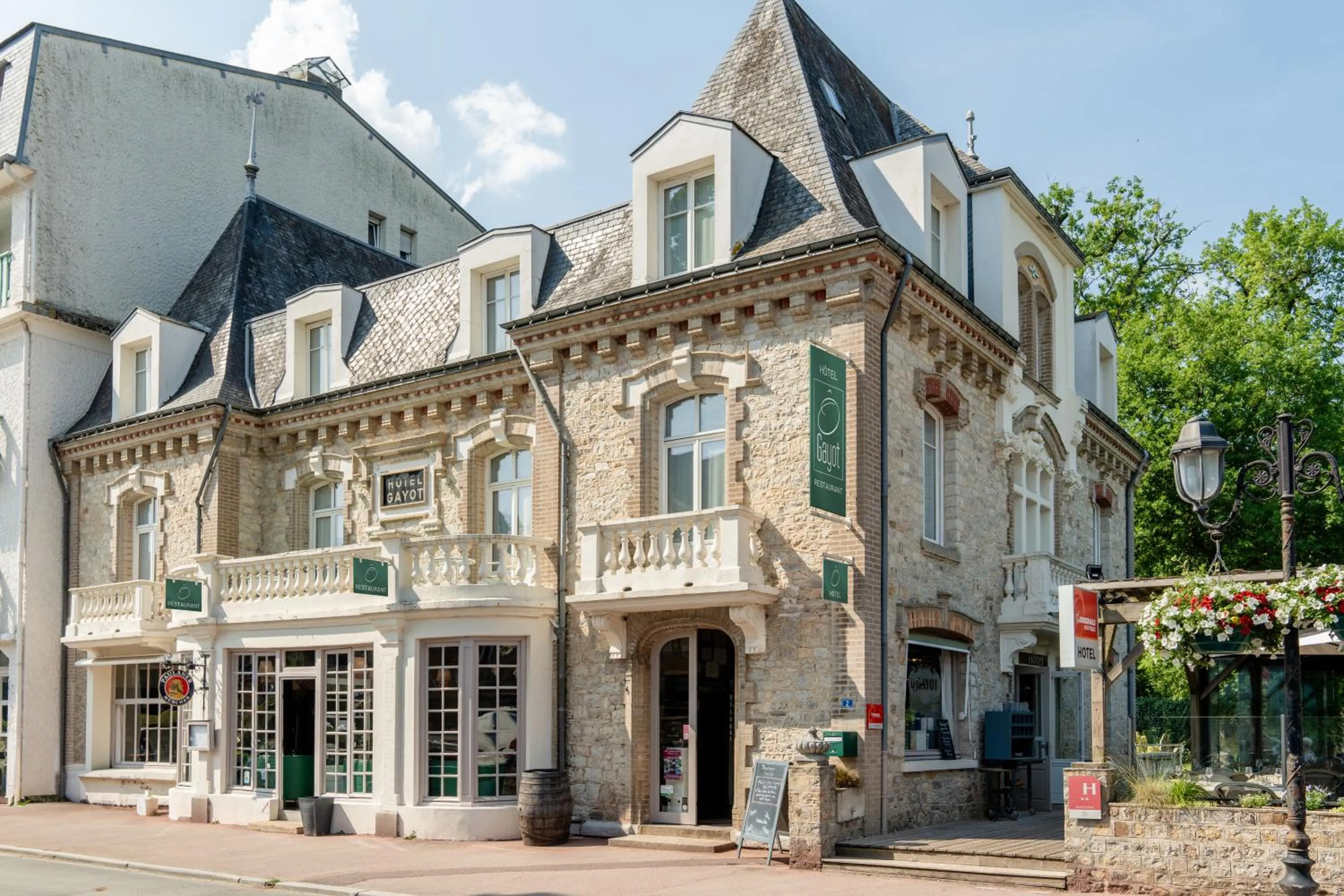 Property building in The Originals Boutique, Hôtel Ô Gayot, Bagnoles-de-l'Orne