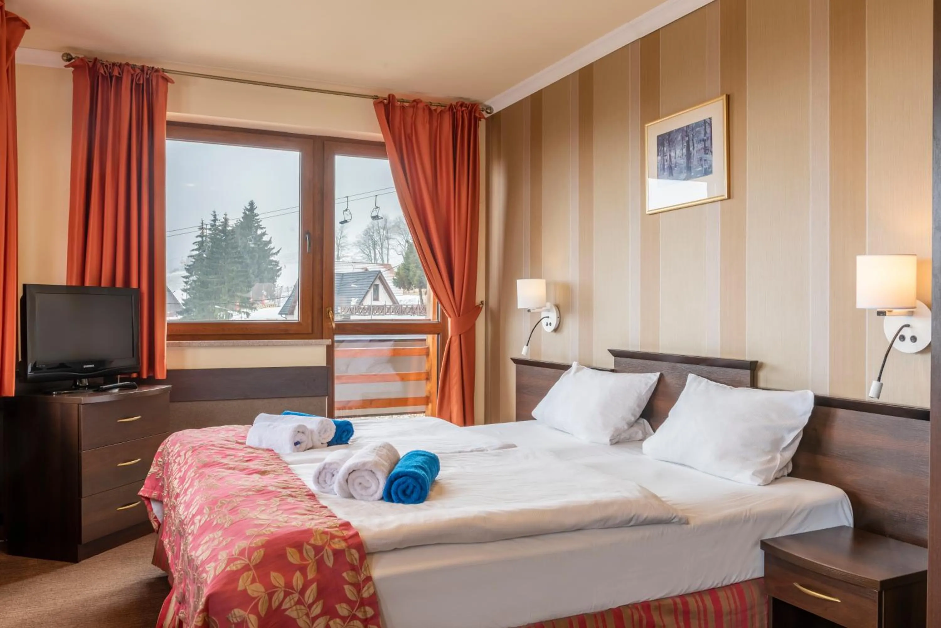 Bed in Hanka Relax & Spa