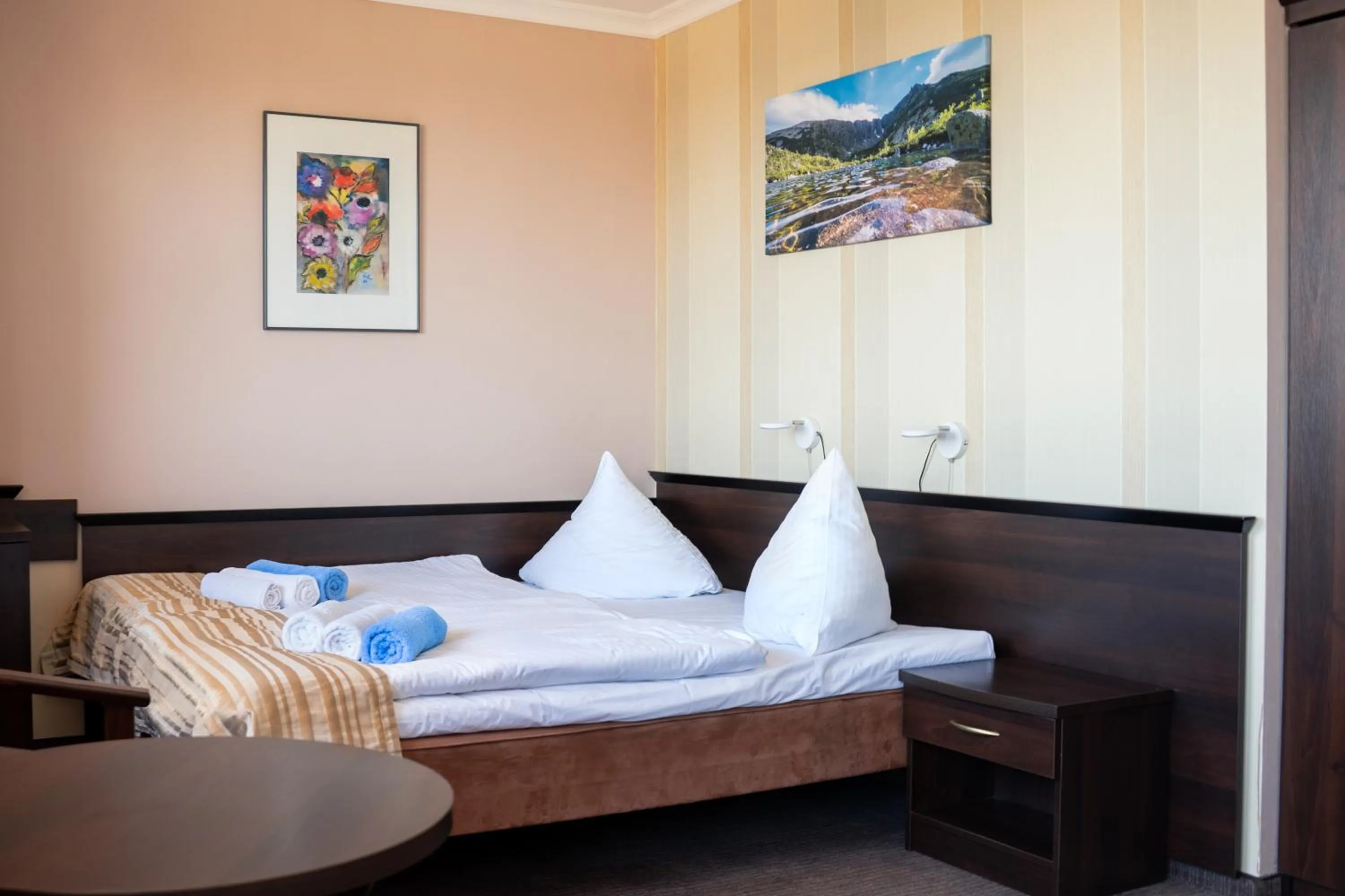 Bed in Hanka Relax & Spa