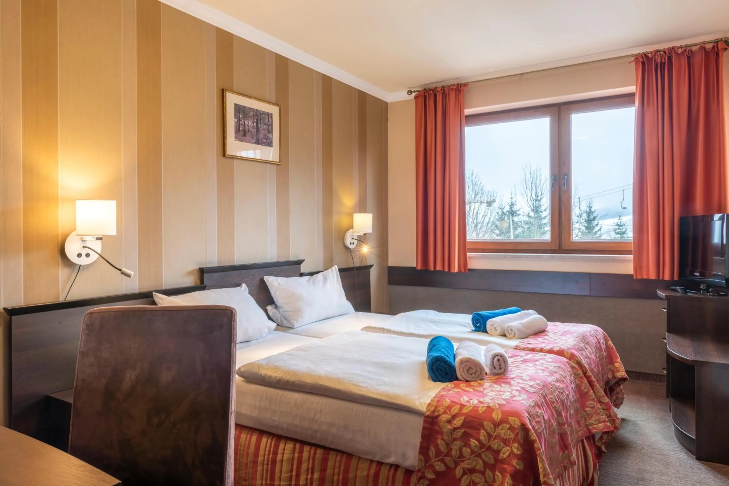 Bed in Hanka Relax & Spa