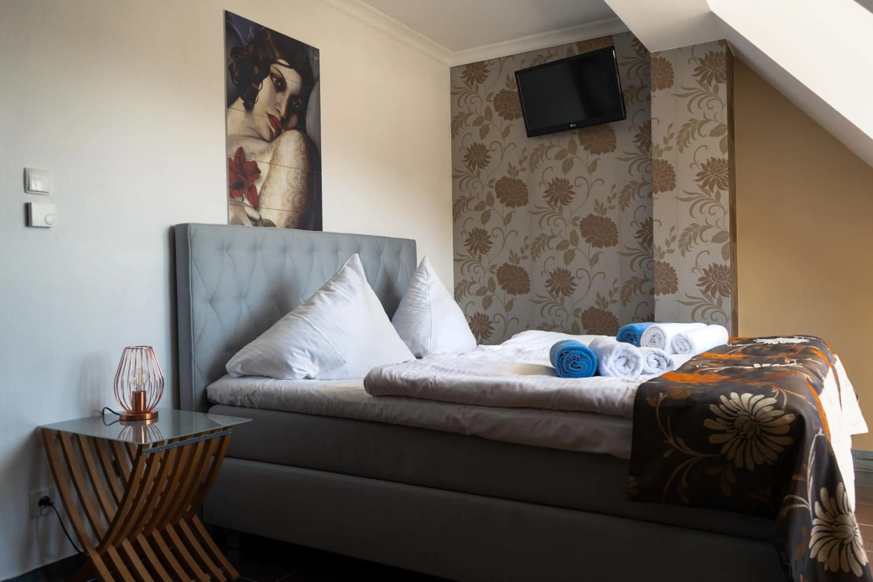 Bed in Hanka Relax & Spa