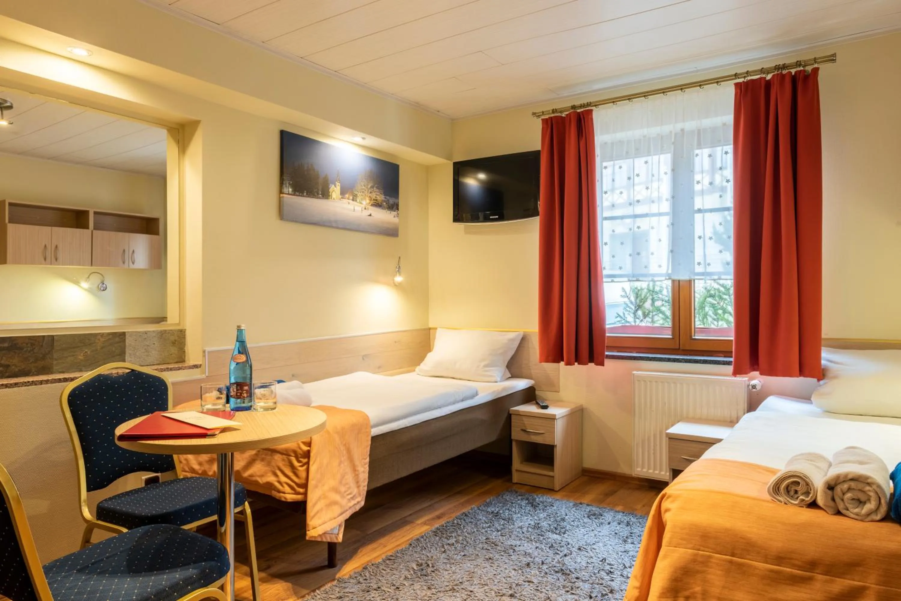 Bed in Hanka Relax & Spa
