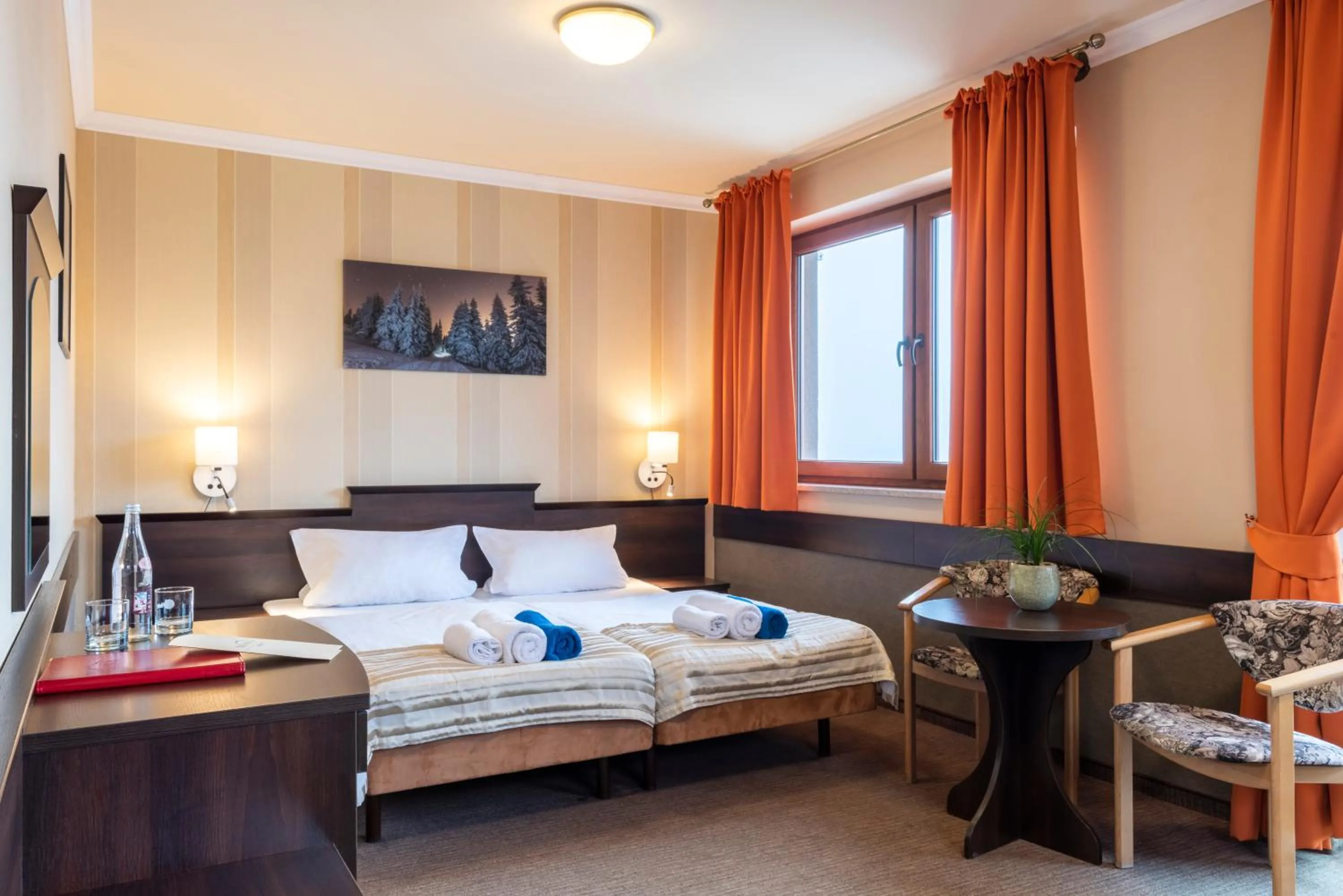 Bed in Hanka Relax & Spa