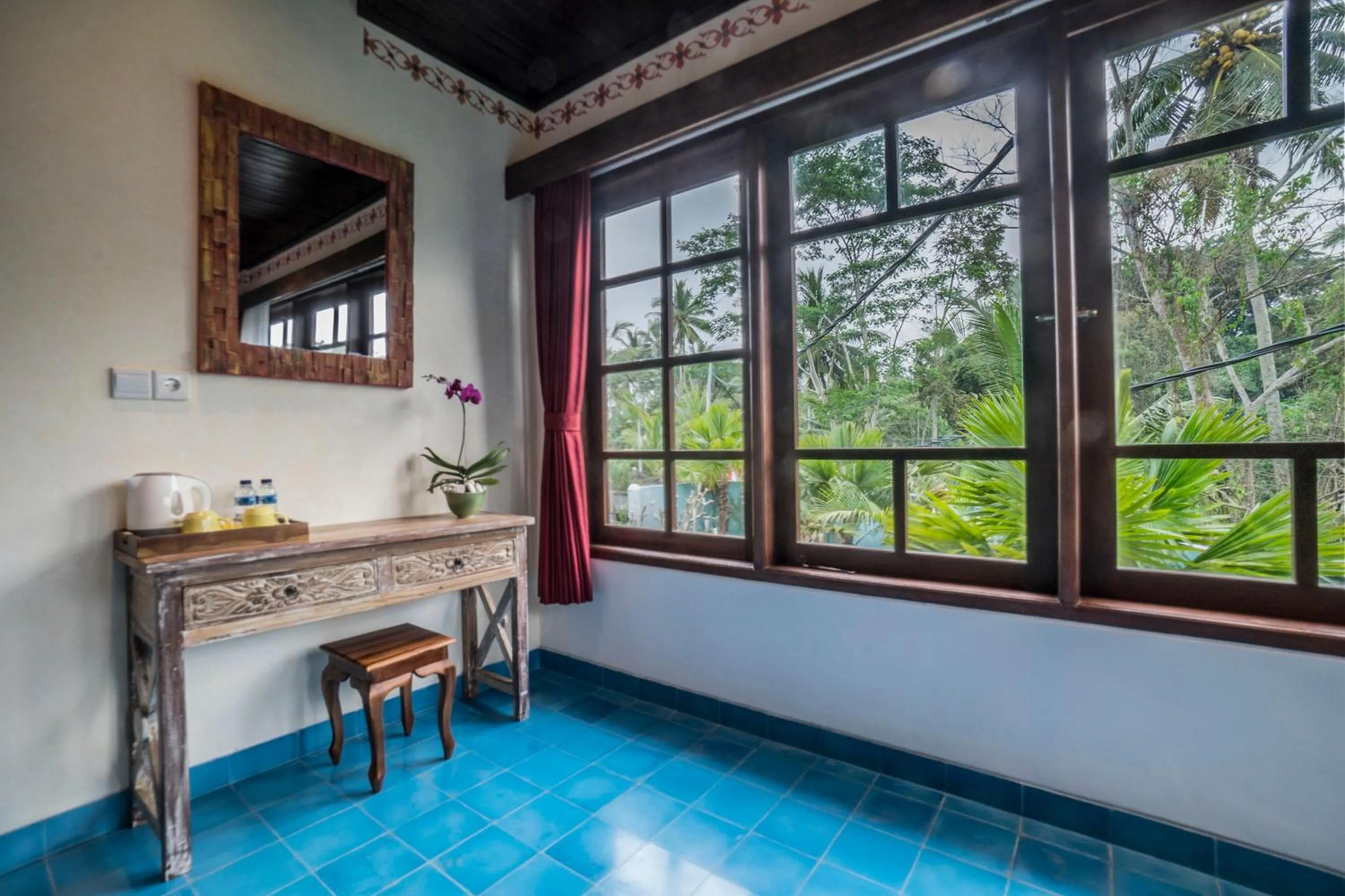 Garden view in Villa Tanah Carik by Mahaputra