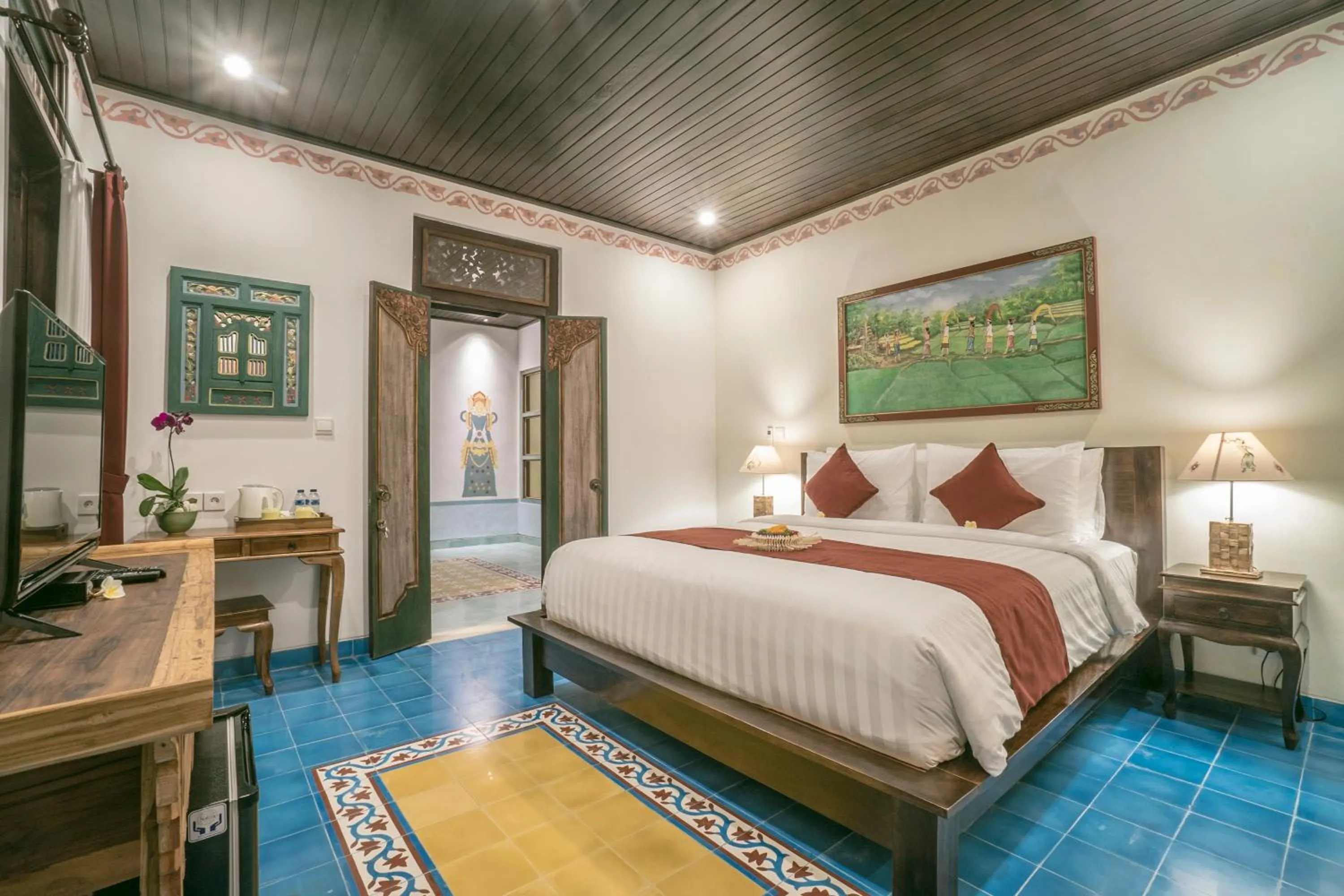 Photo of the whole room, Bed in Villa Tanah Carik by Mahaputra