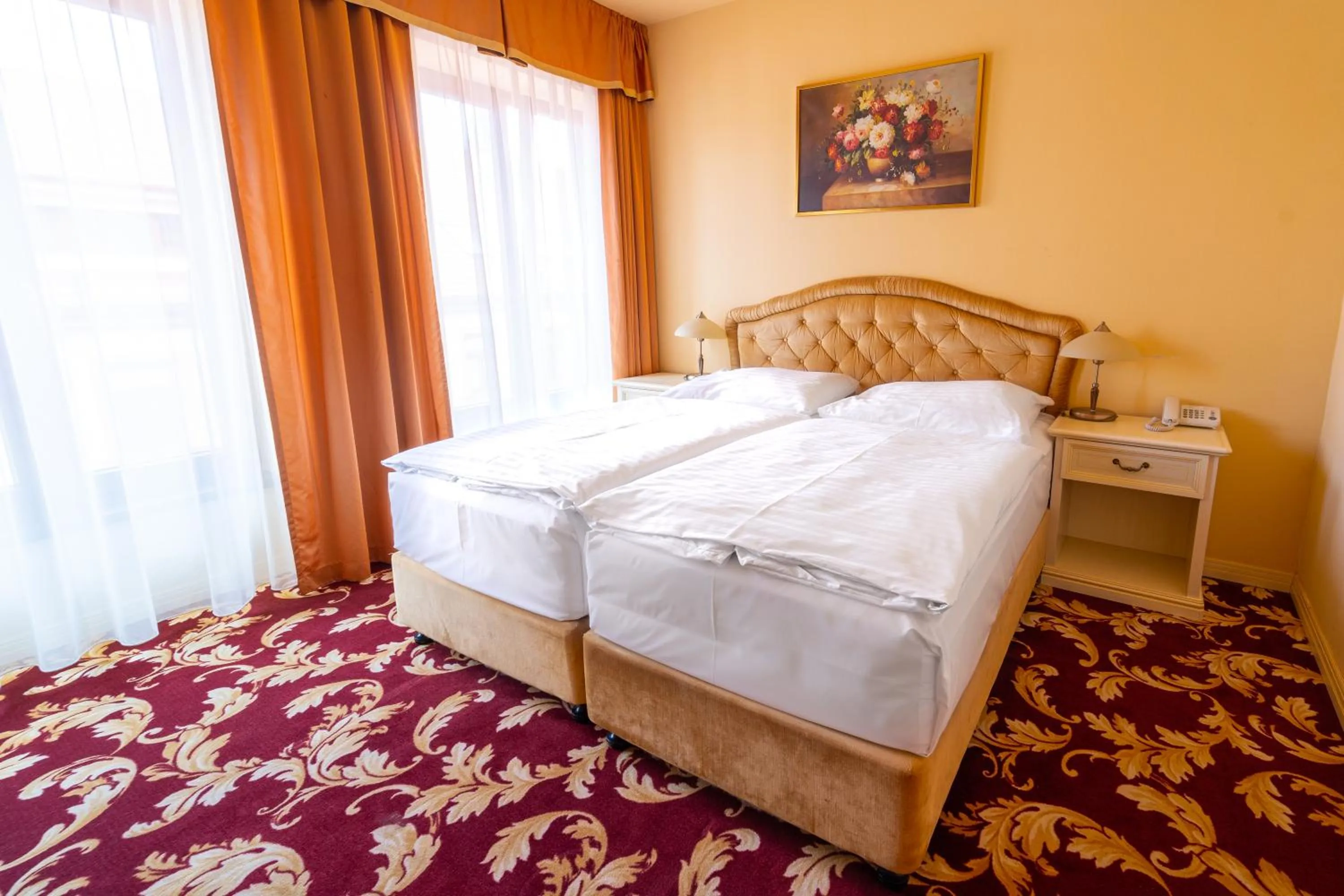 Bed in Spa Hotel Vita