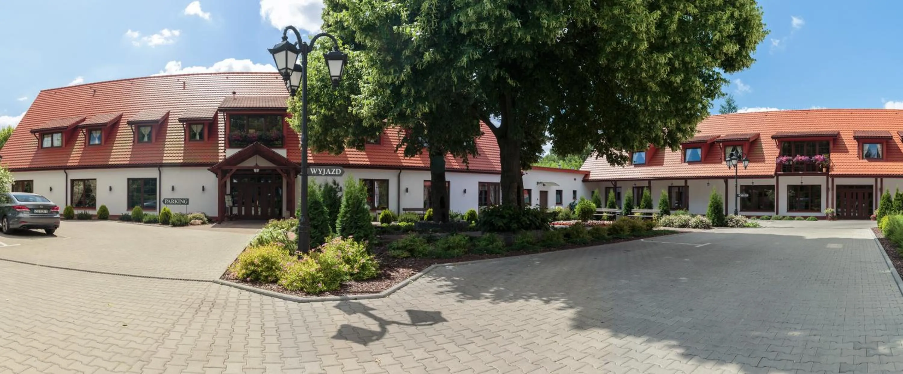 Natural landscape in Hotel Folwark