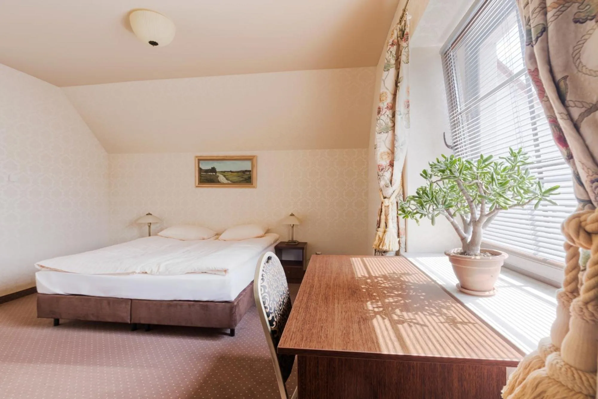 Bedroom, Bed in Hotel Folwark