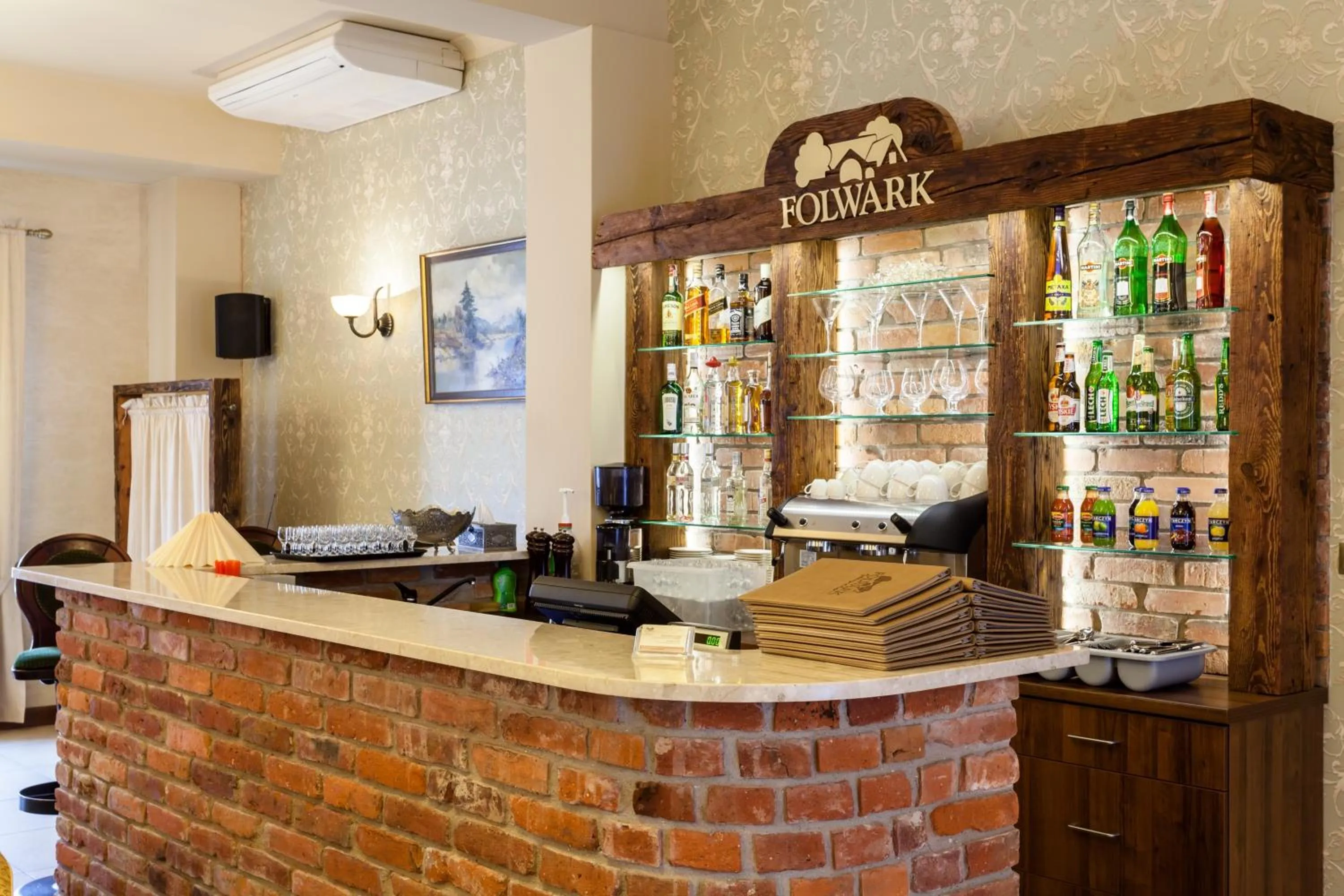 Lounge or bar in Hotel Folwark