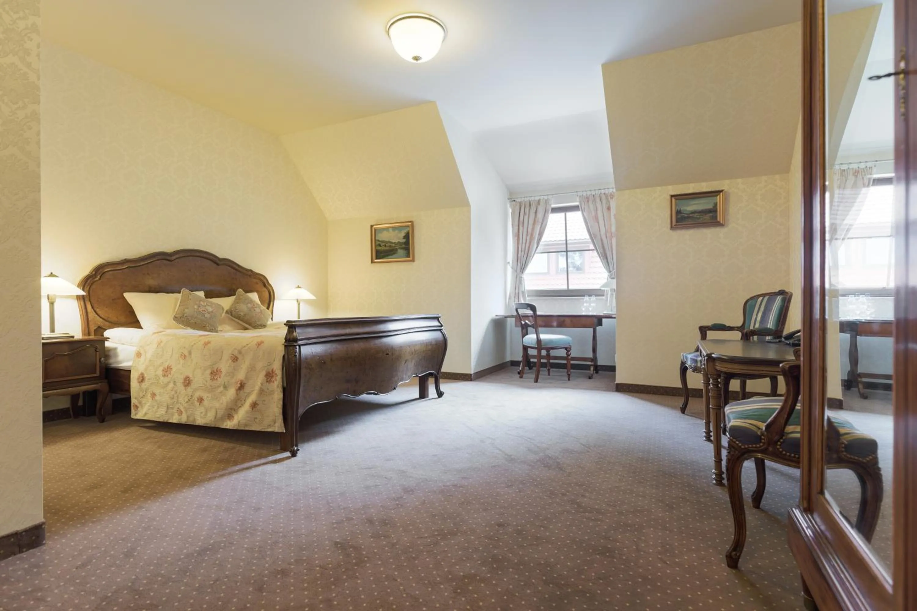 Bedroom, Bed in Hotel Folwark