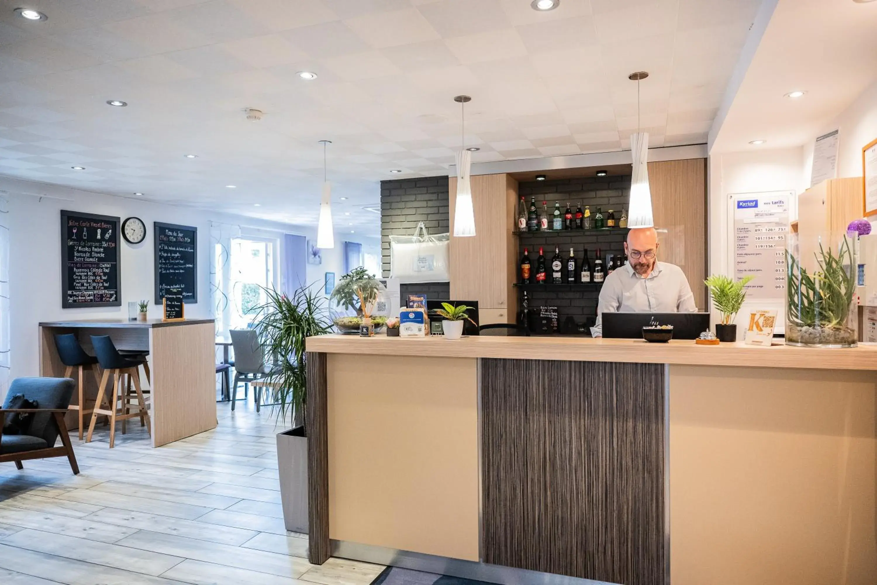 Lobby or reception in Kyriad Nancy Sud - Ludres Lobby or reception in Kyriad Nancy Sud - Ludres