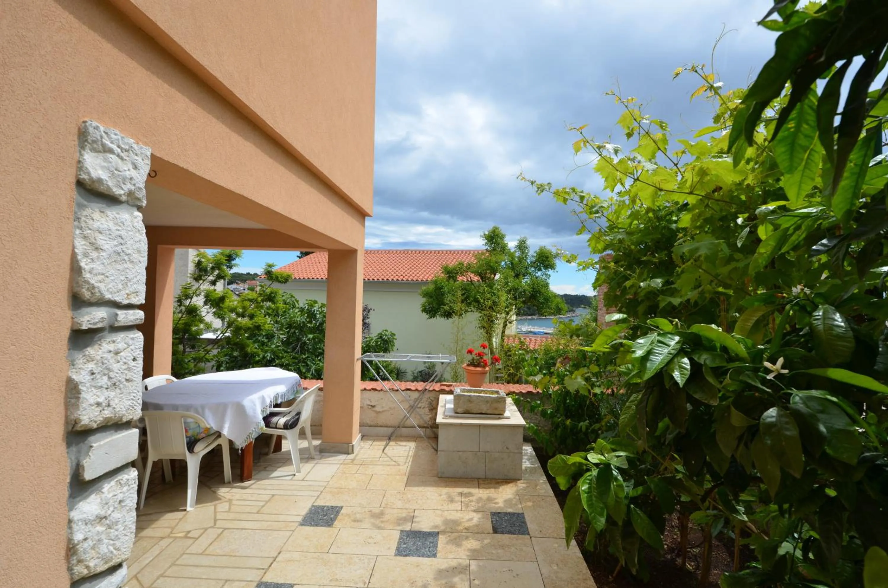 Balcony/Terrace in Apartments Villa Bartol