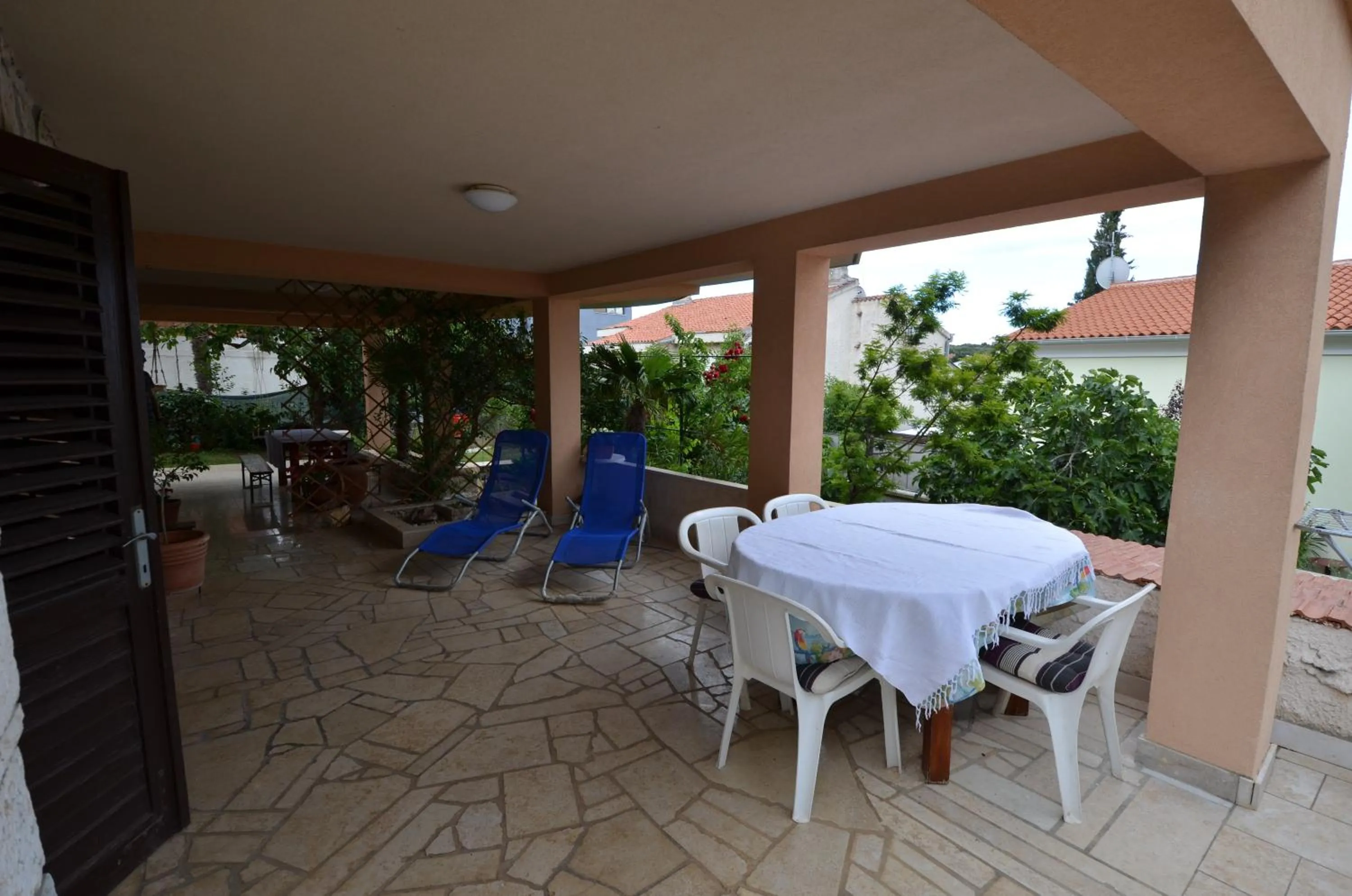 Balcony/Terrace in Apartments Villa Bartol