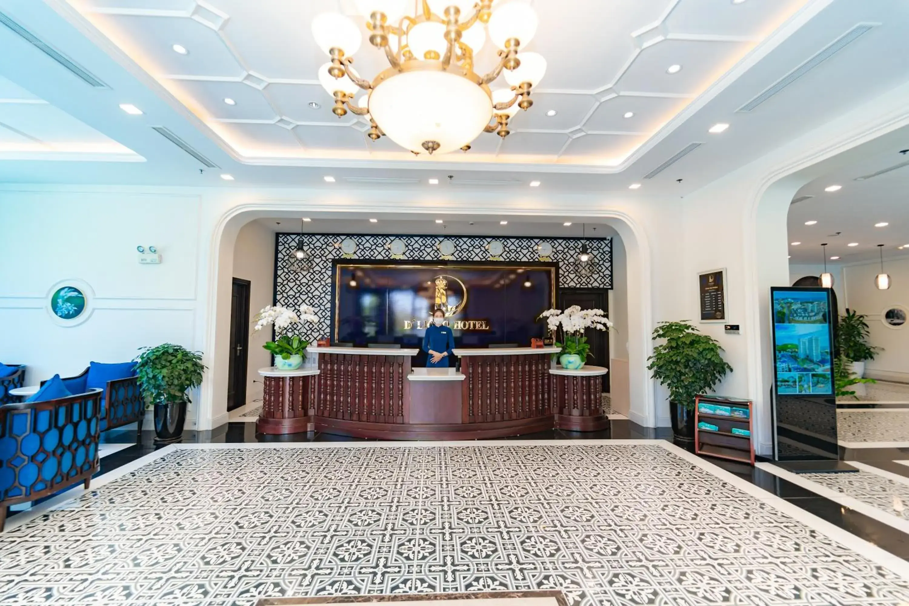 Lobby or reception in D'Lioro Hotel & Resort Lobby or reception in D'Lioro Hotel & Resort