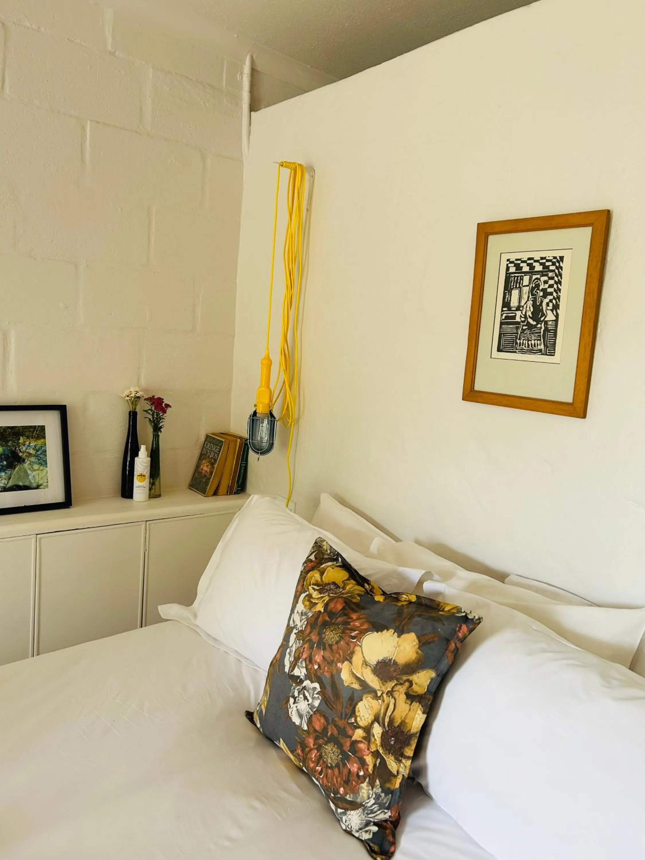 Bed in Yellow House Prince Albert