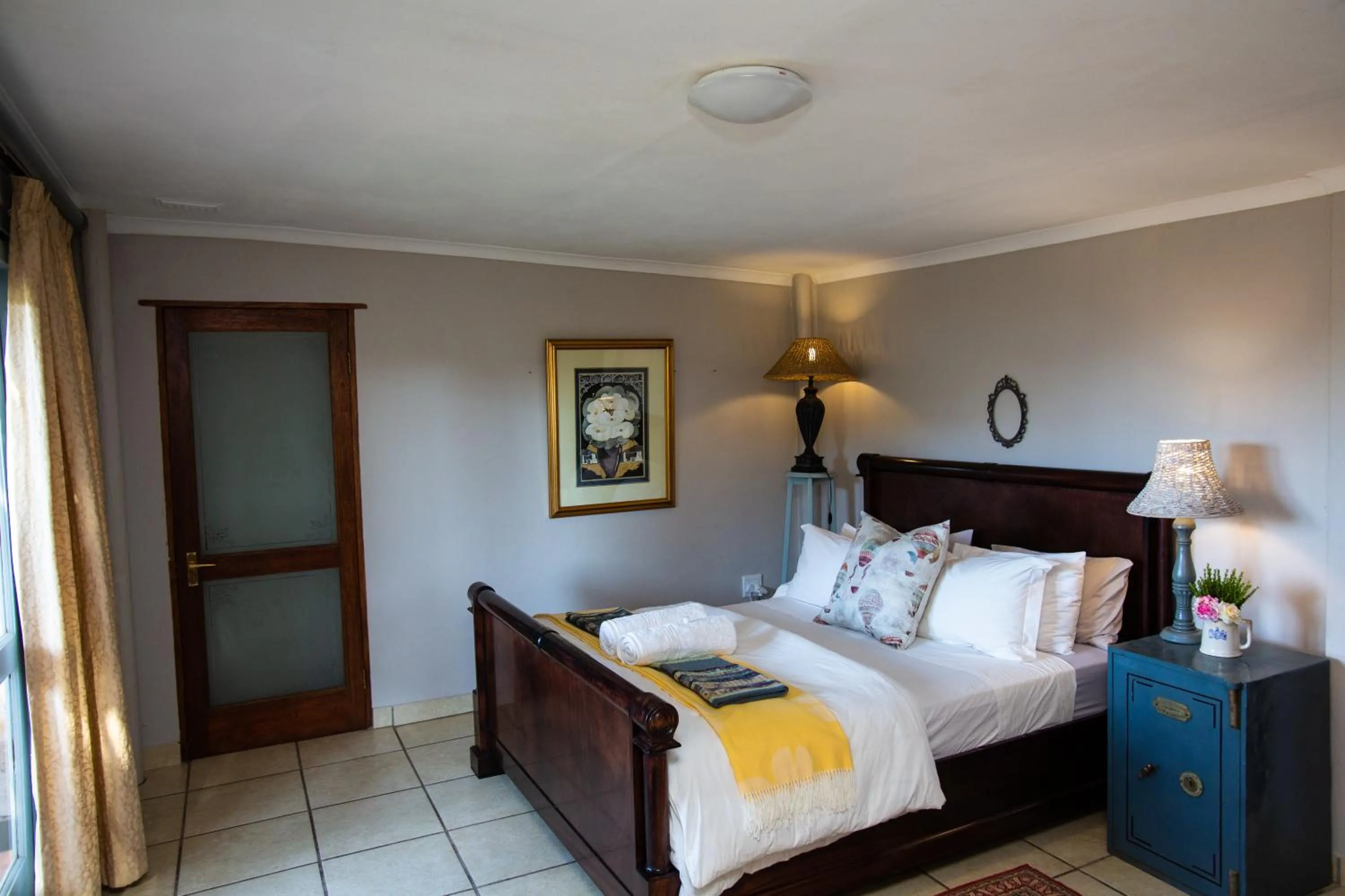 Bed in Yellow House Prince Albert