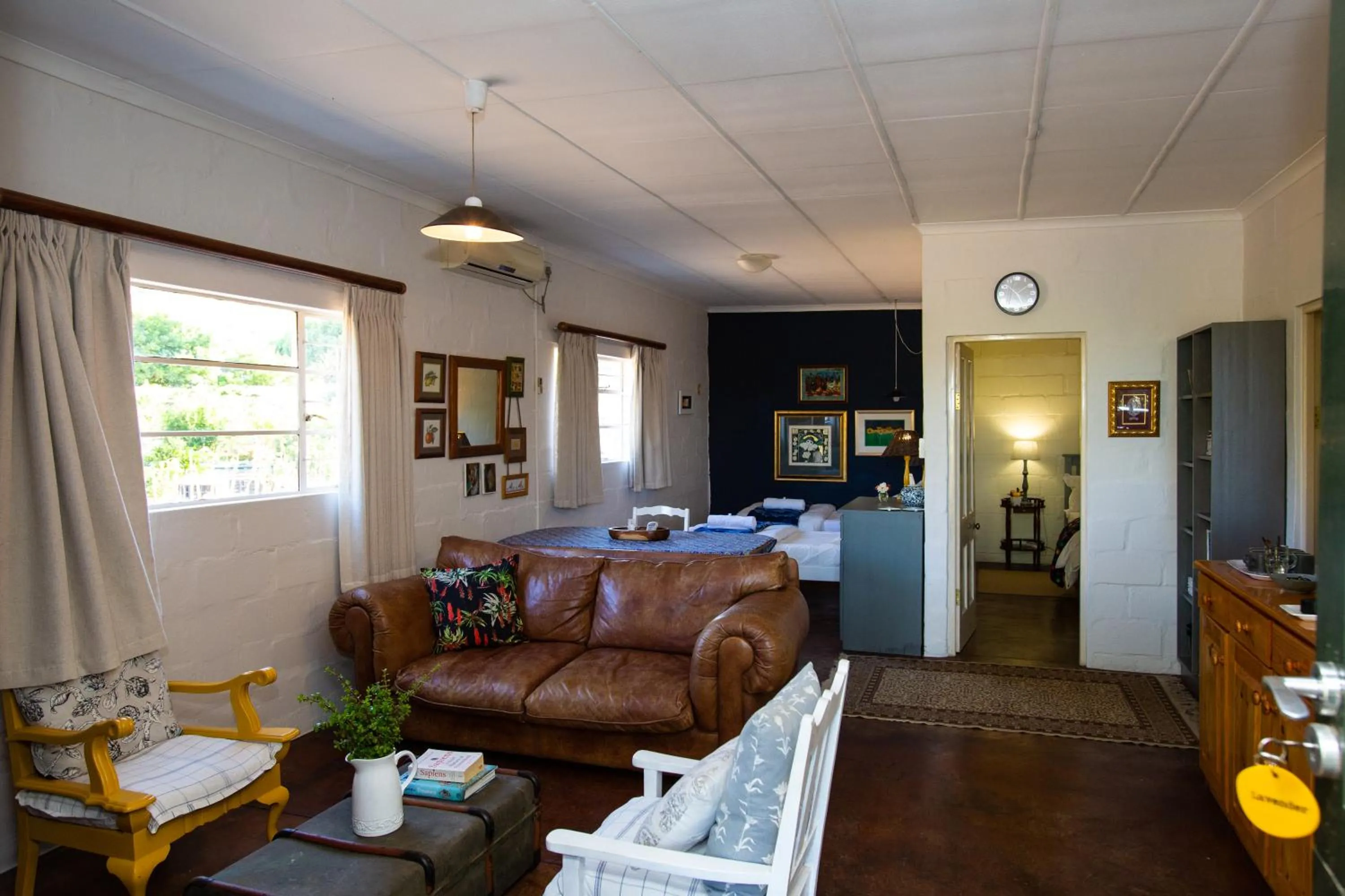 Living room in Yellow House Prince Albert