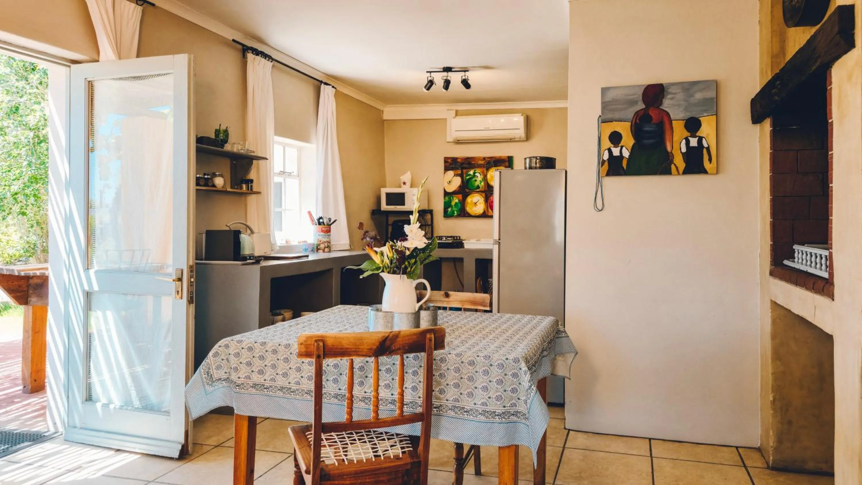kitchen in Yellow House Prince Albert