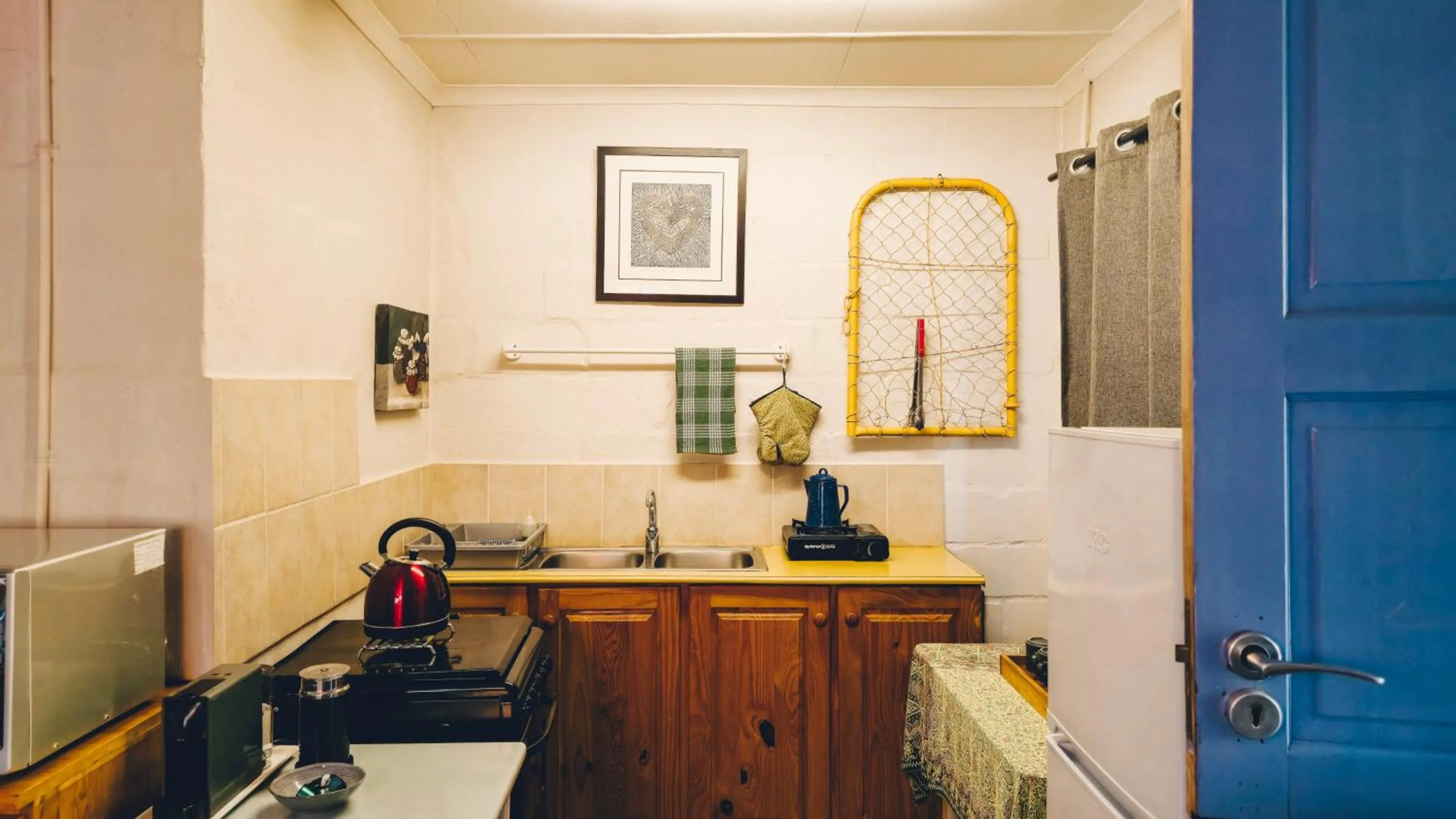 kitchen in Yellow House Prince Albert