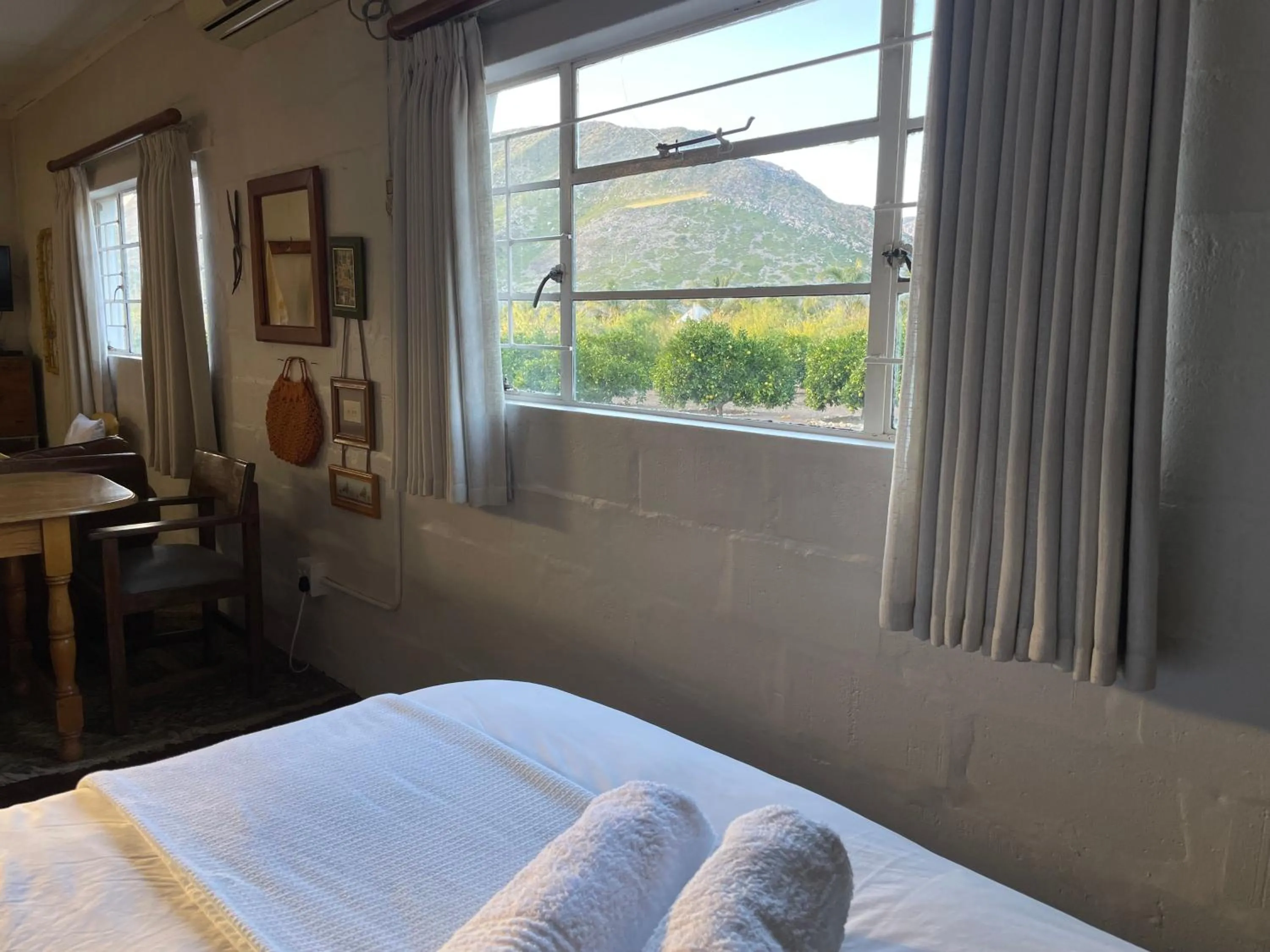 View (from property/room), Bed in Yellow House Prince Albert