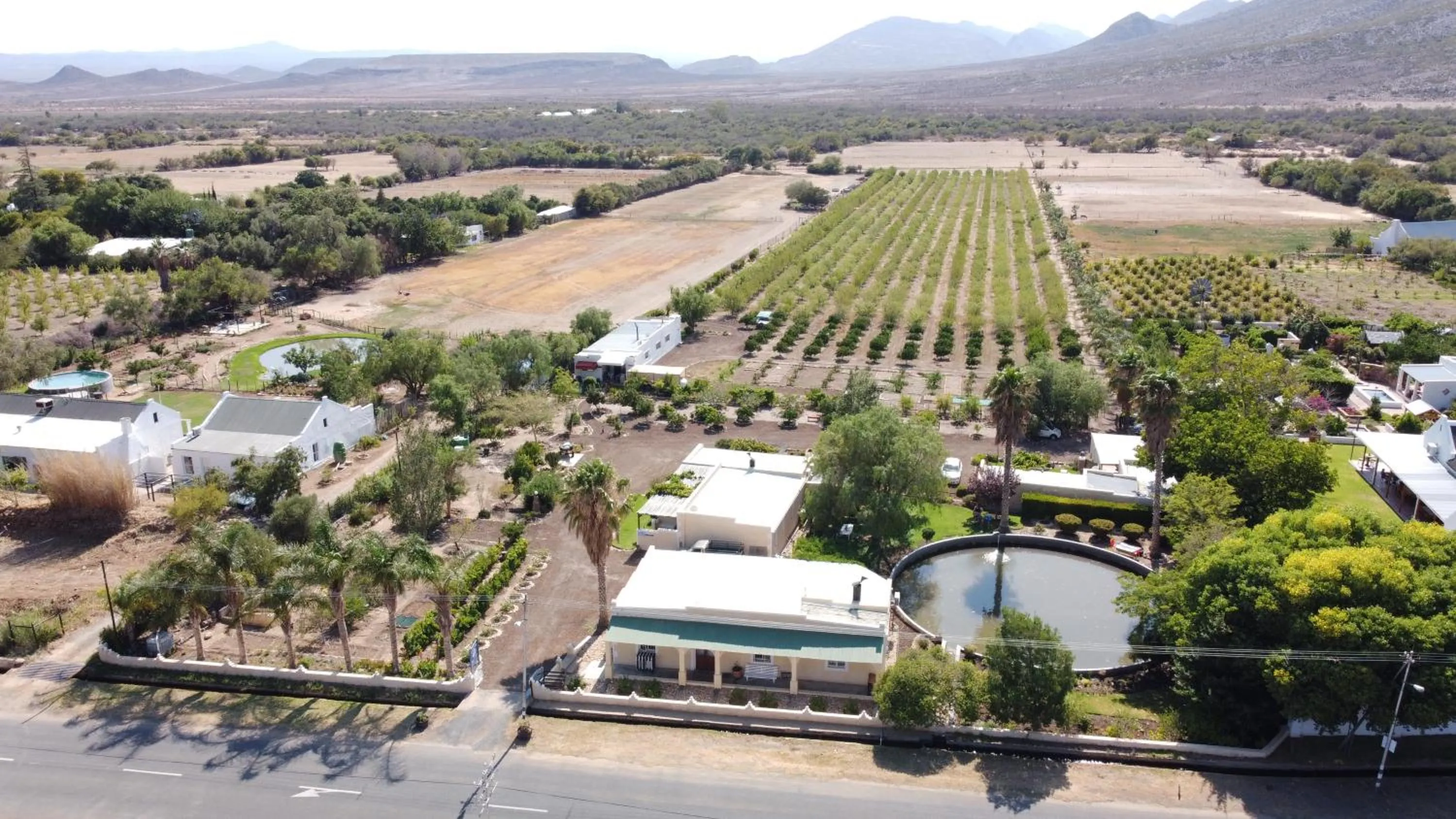 Bird's eye view in Yellow House Prince Albert
