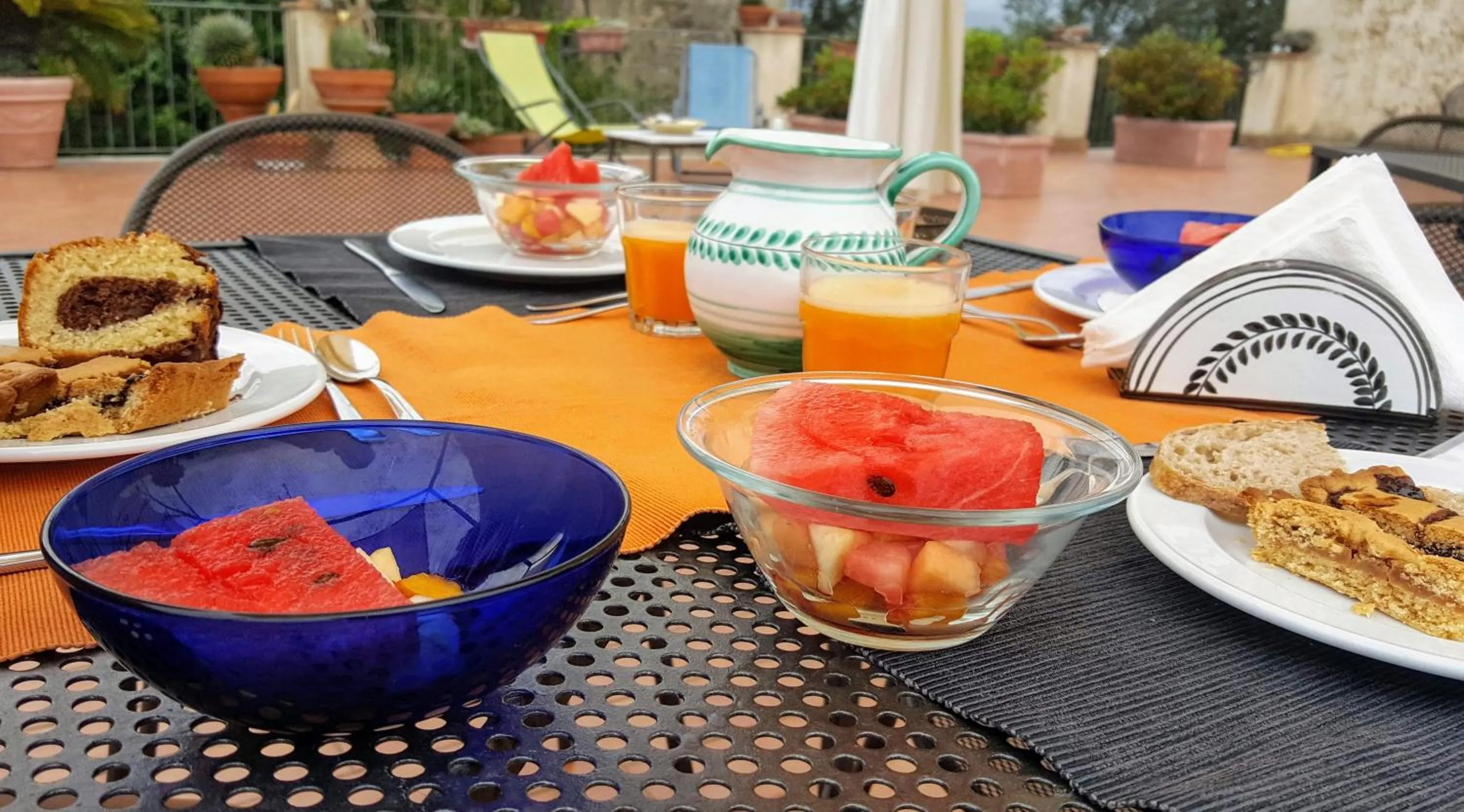 Food close-up in Casa del Geco