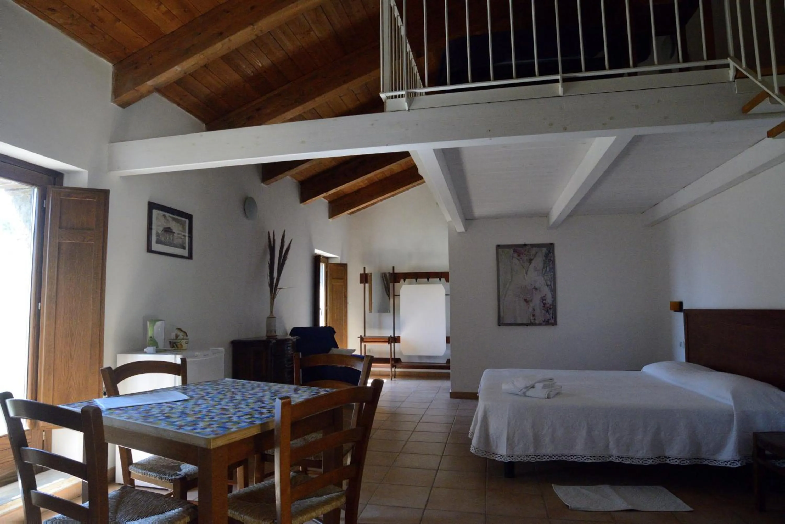 Photo of the whole room in Casa del Geco