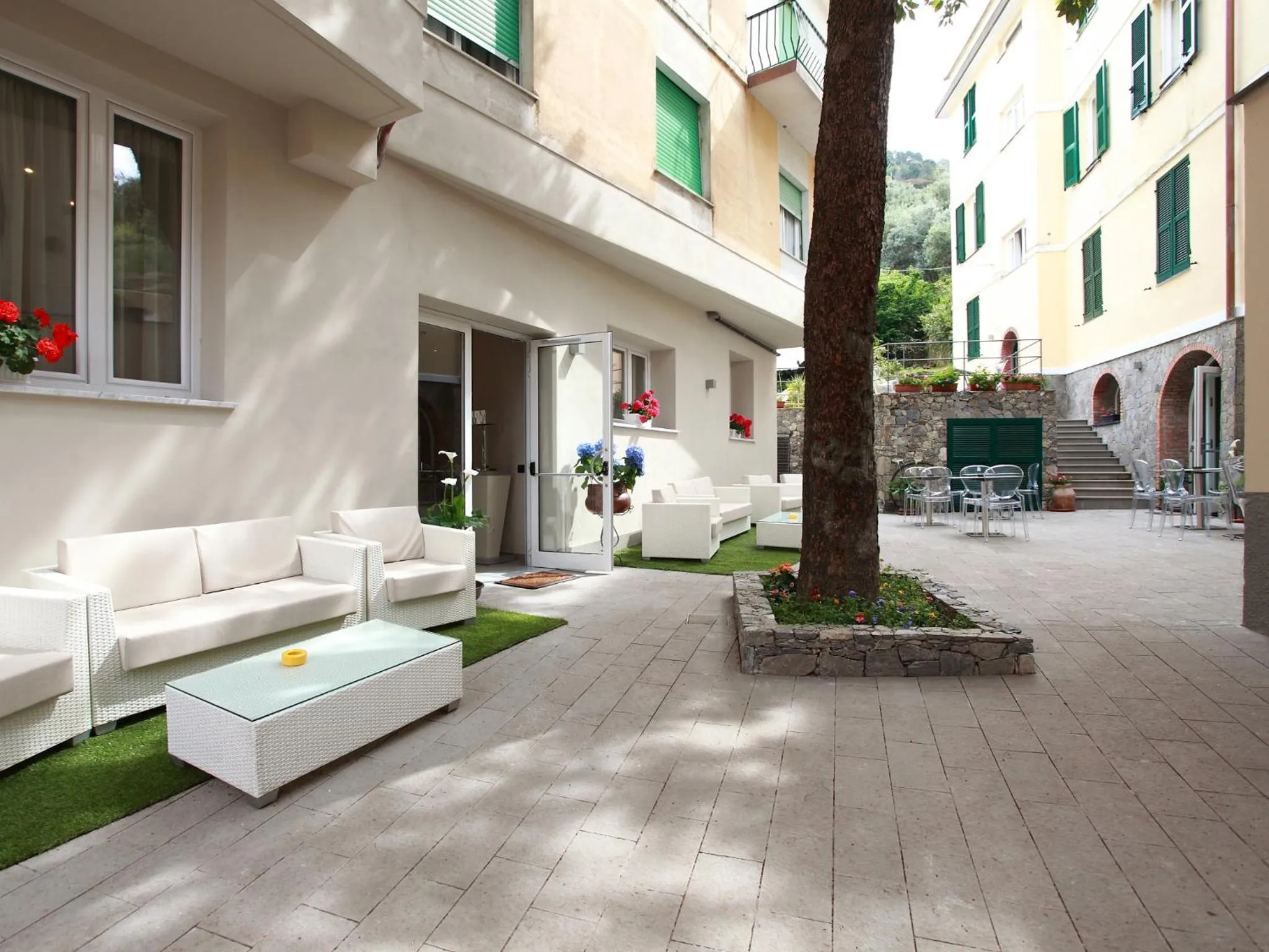 Patio in Hotel Souvenir