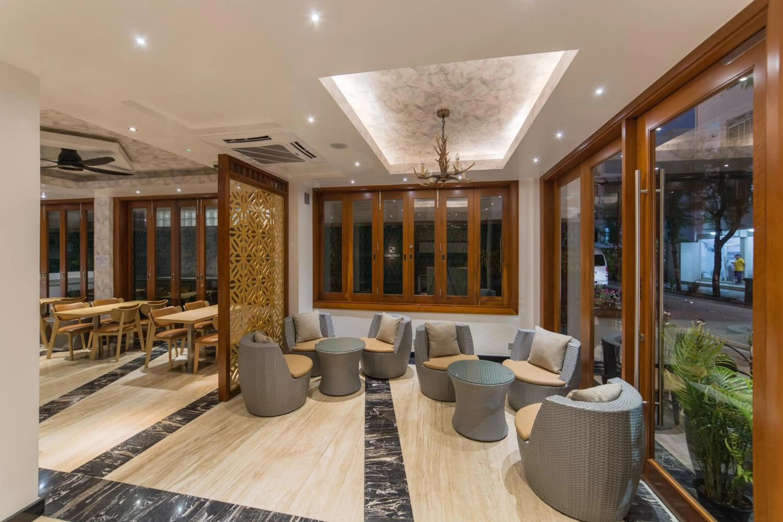 Lobby or reception in Samann Host