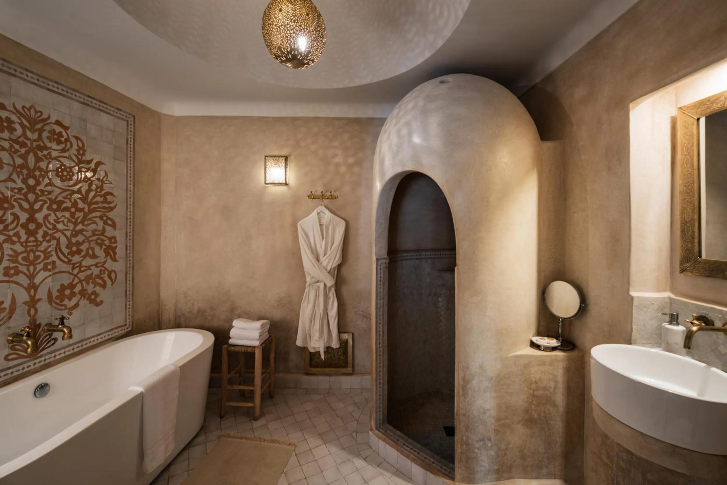 Bathroom in Riad Spice by Marrakech Riad