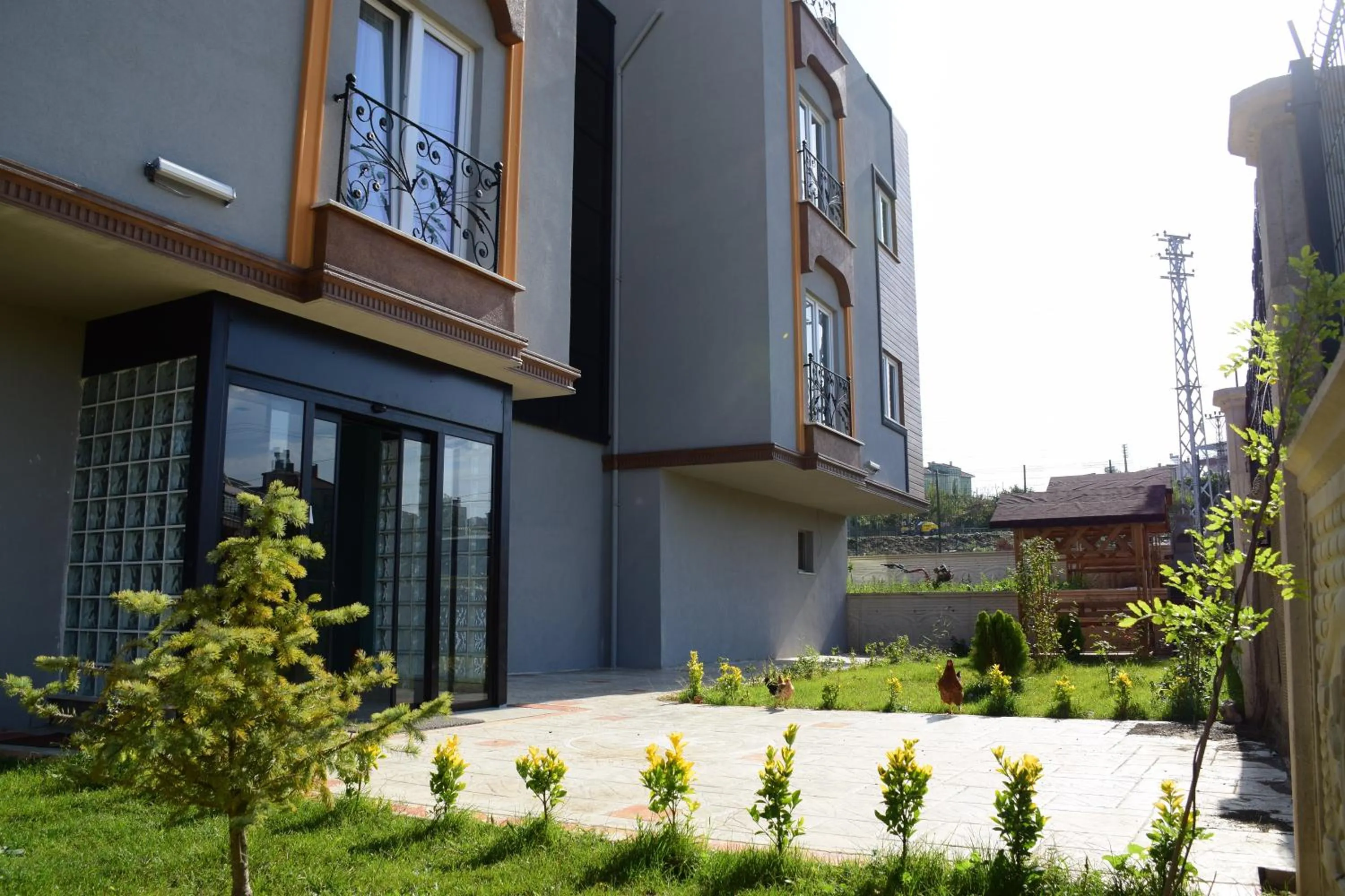 Garden view in KUZEY OTEL