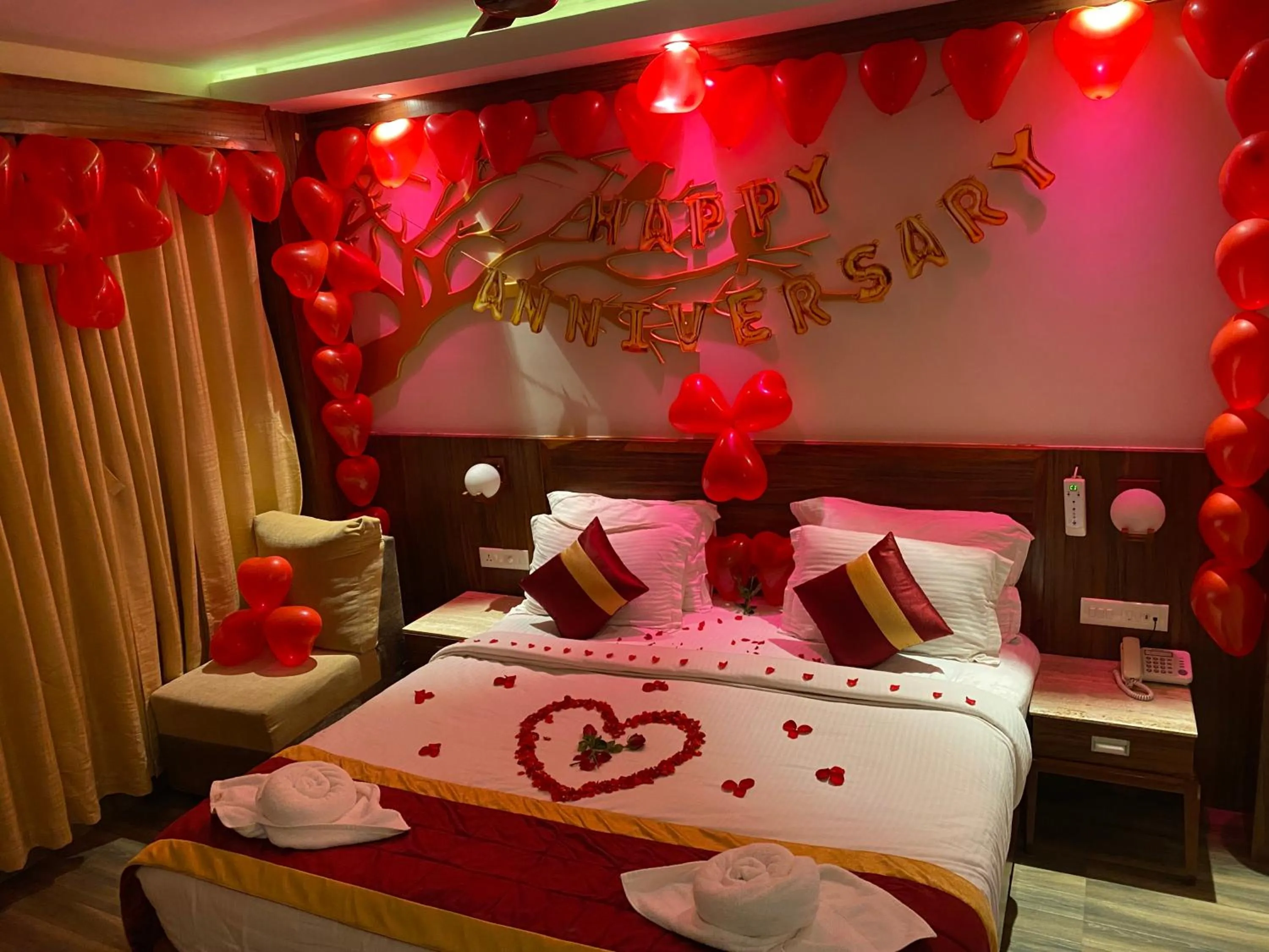 Bed in Hotel Ami Grace