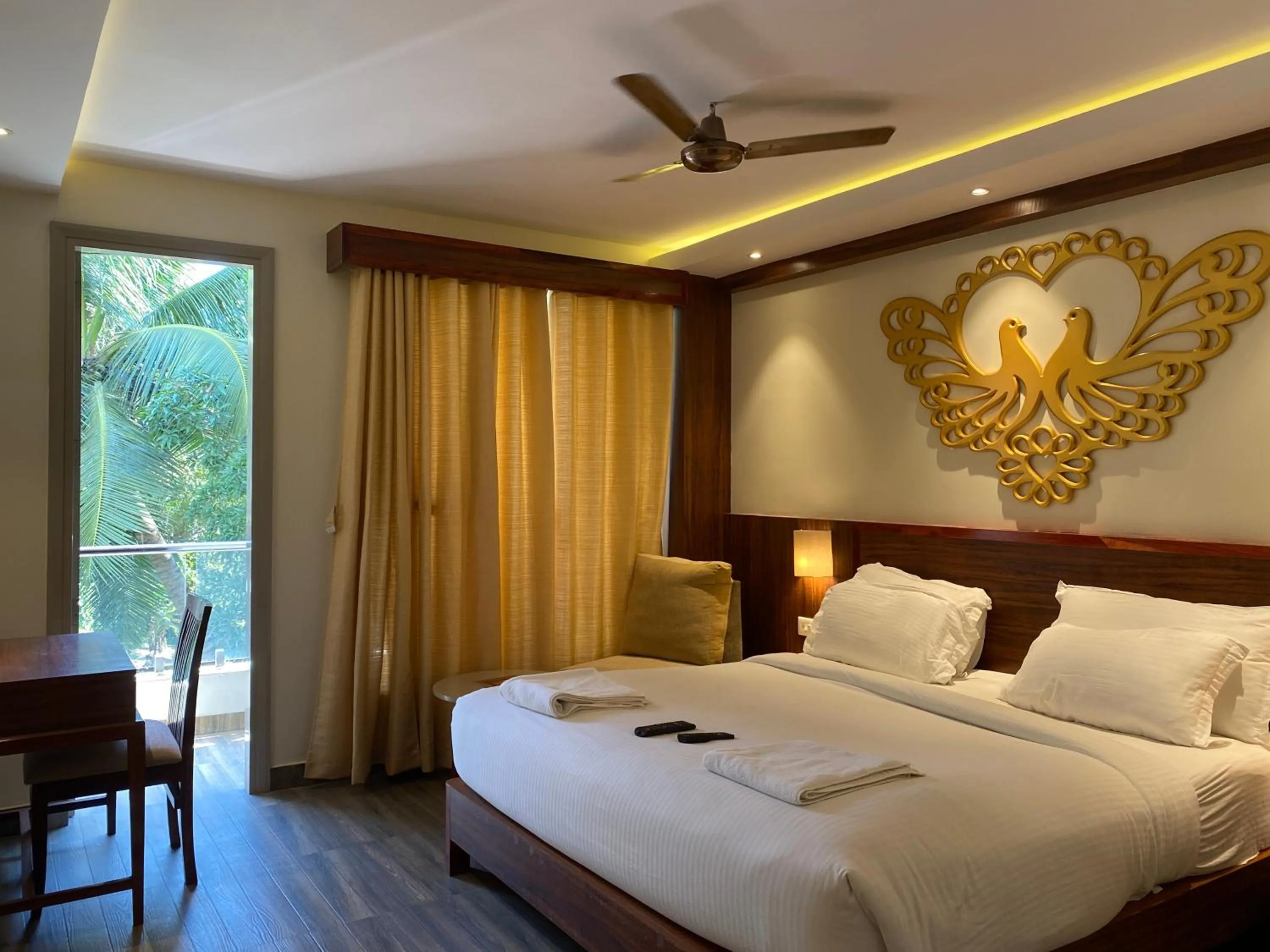 Bed in Hotel Ami Grace