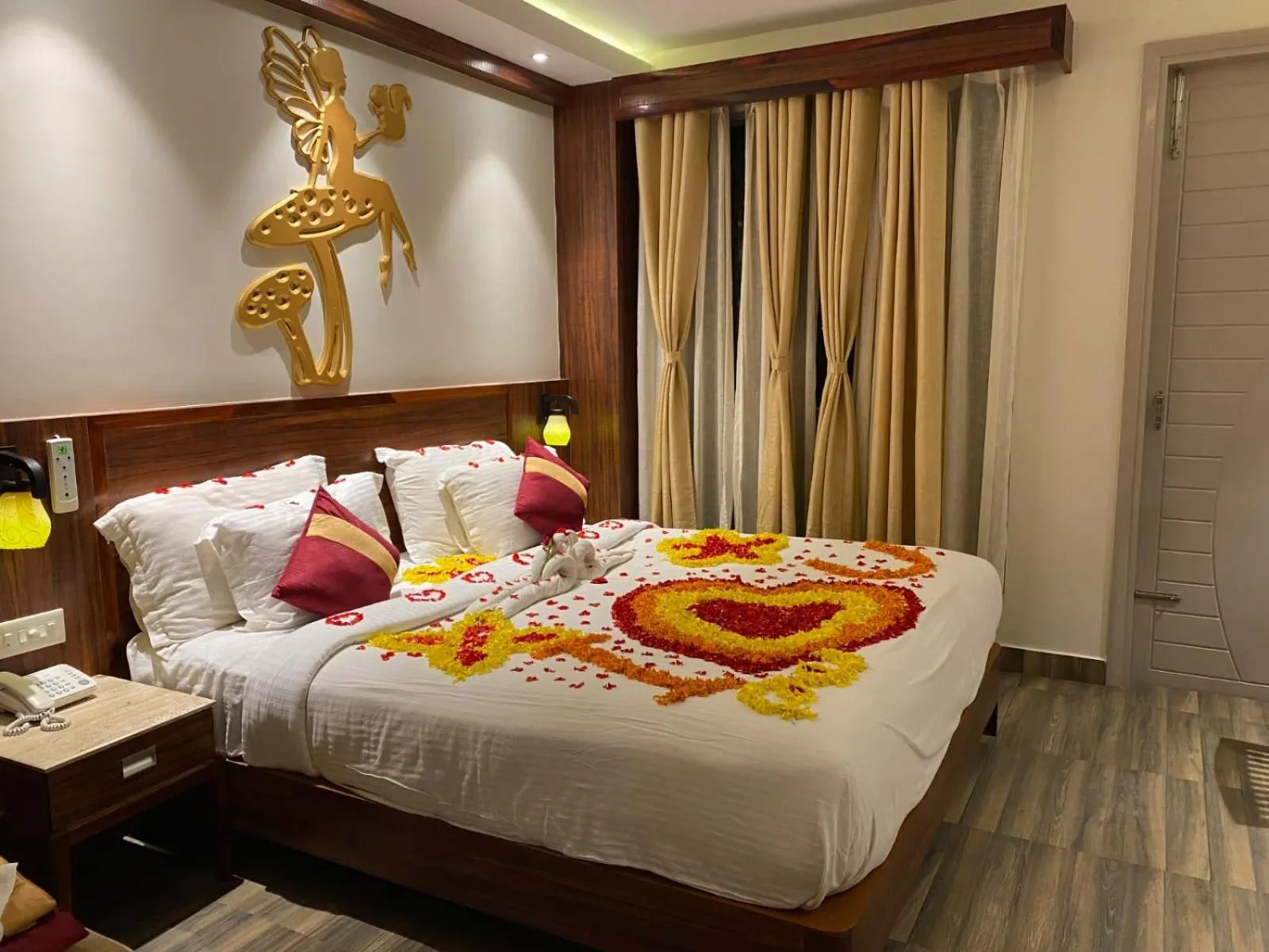 Bed in Hotel Ami Grace
