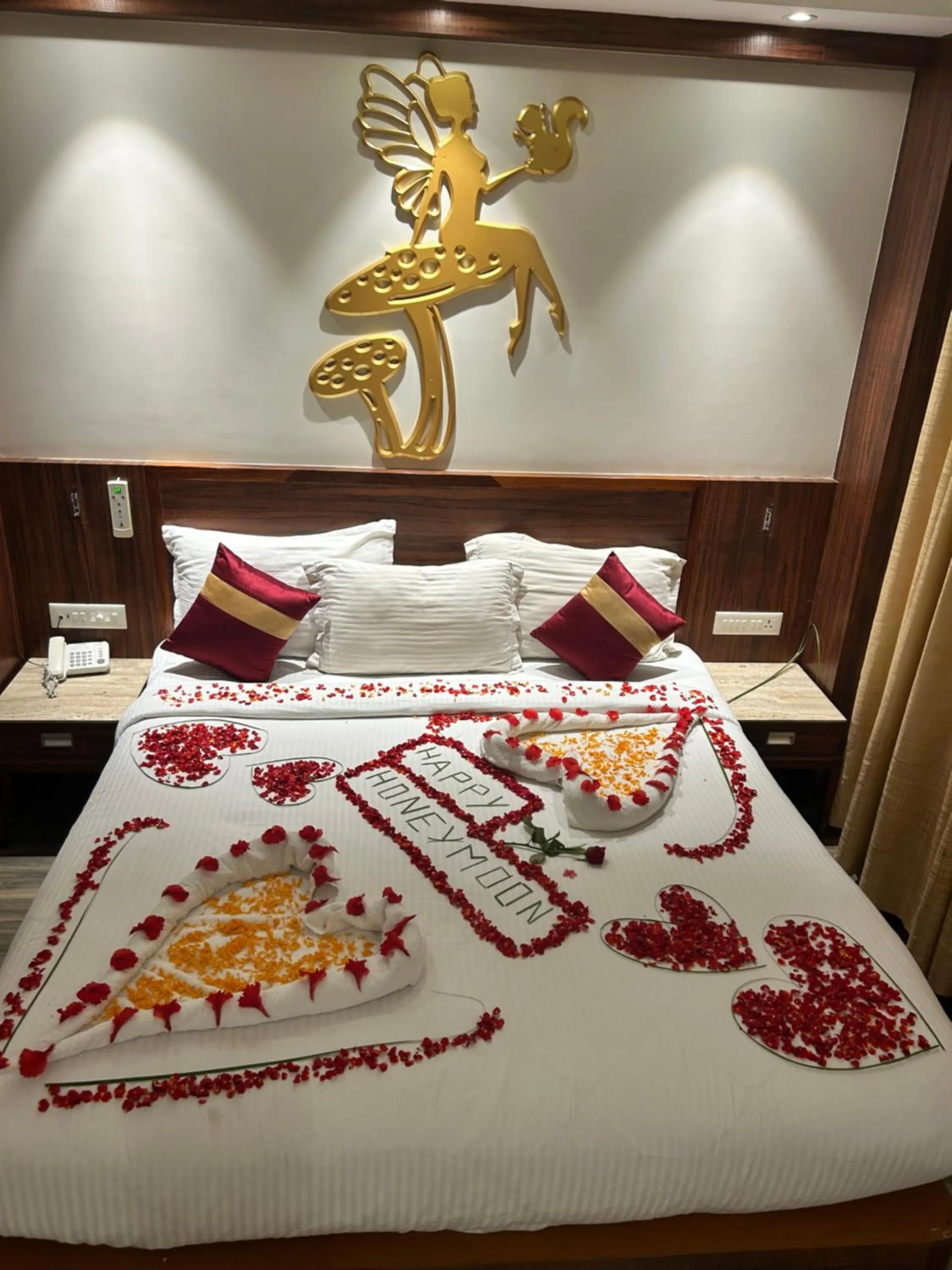 Bed in Hotel Ami Grace