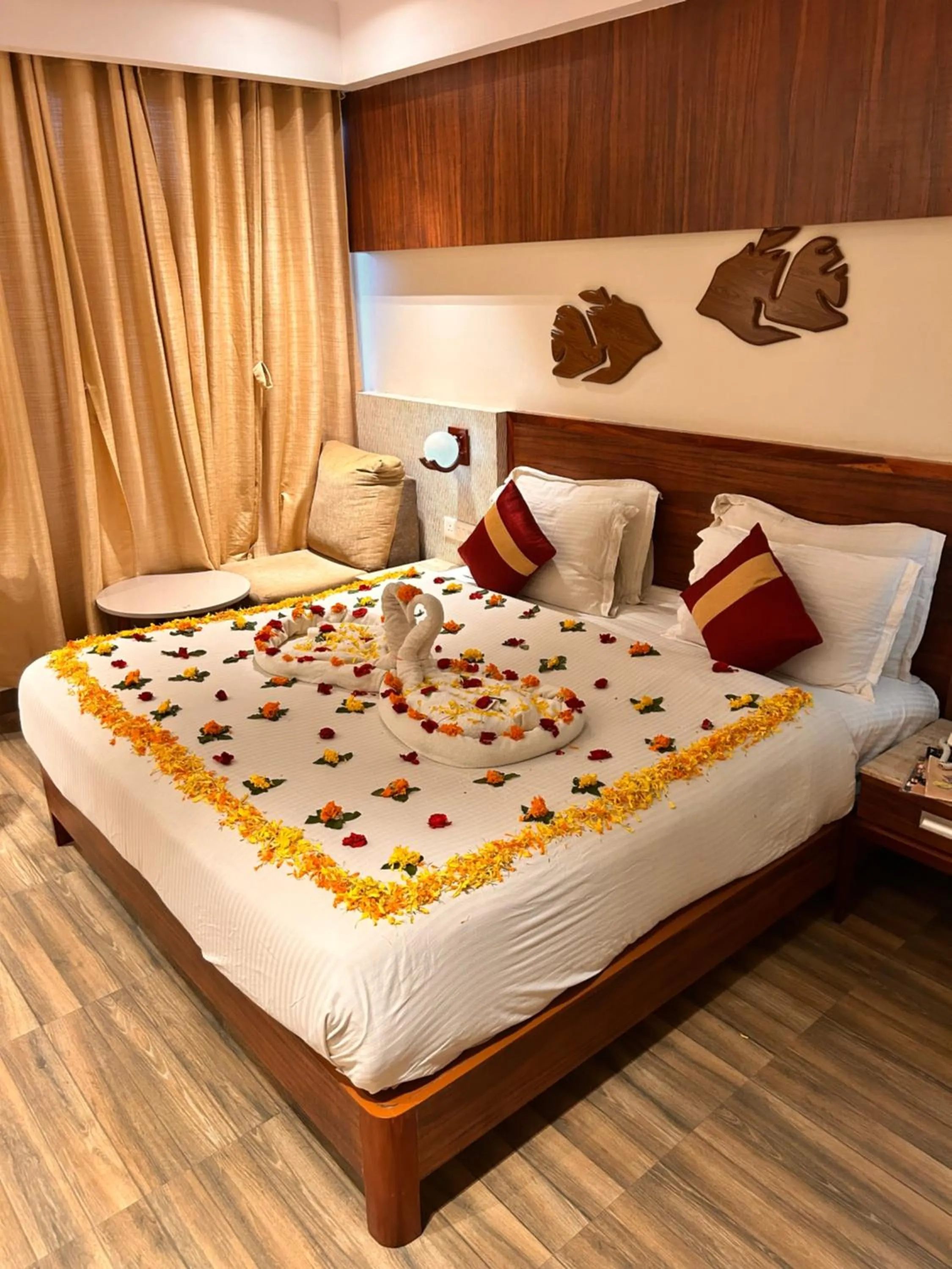 Bed in Hotel Ami Grace
