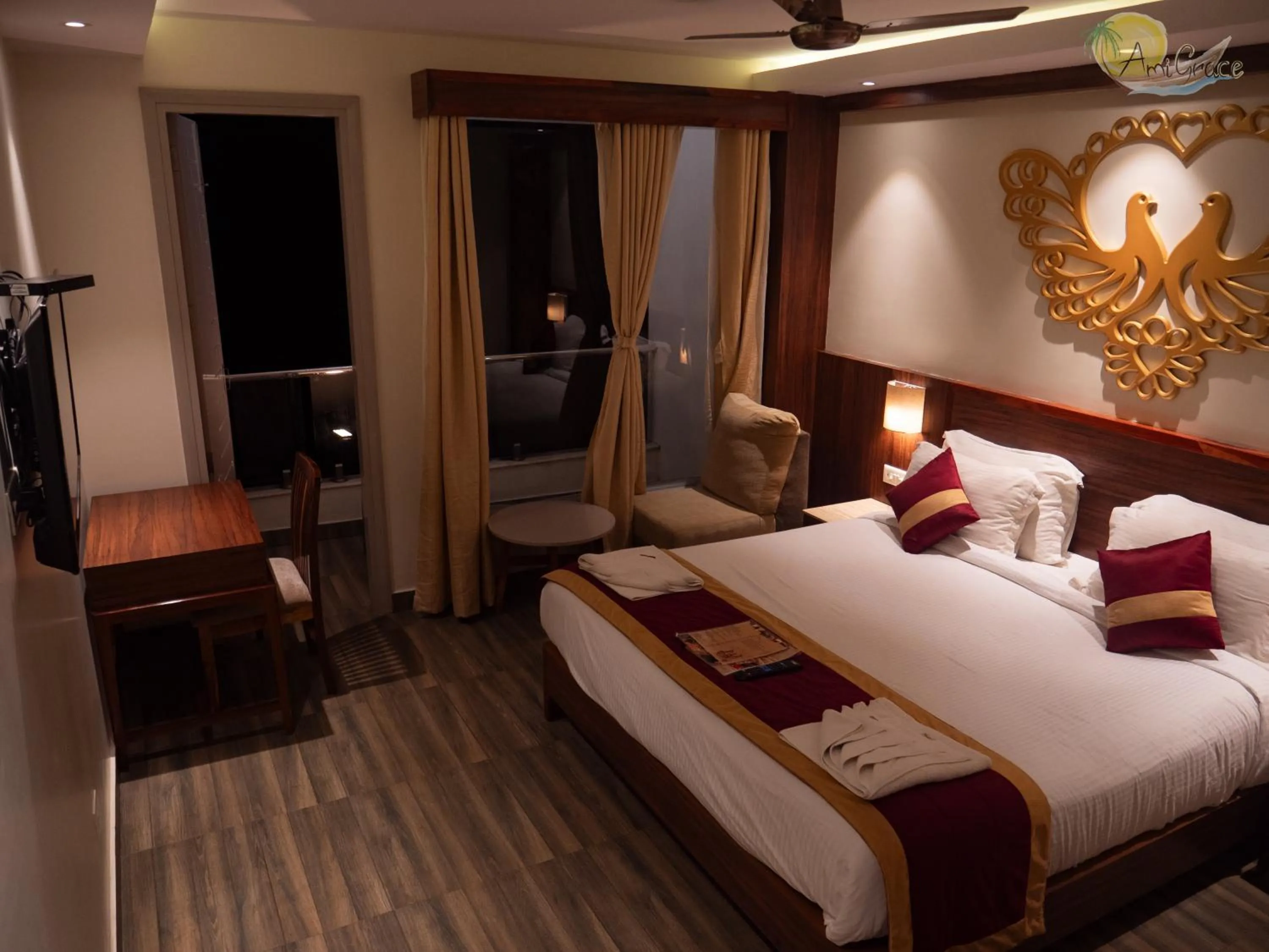 Restaurant/places to eat, Bed in Hotel Ami Grace