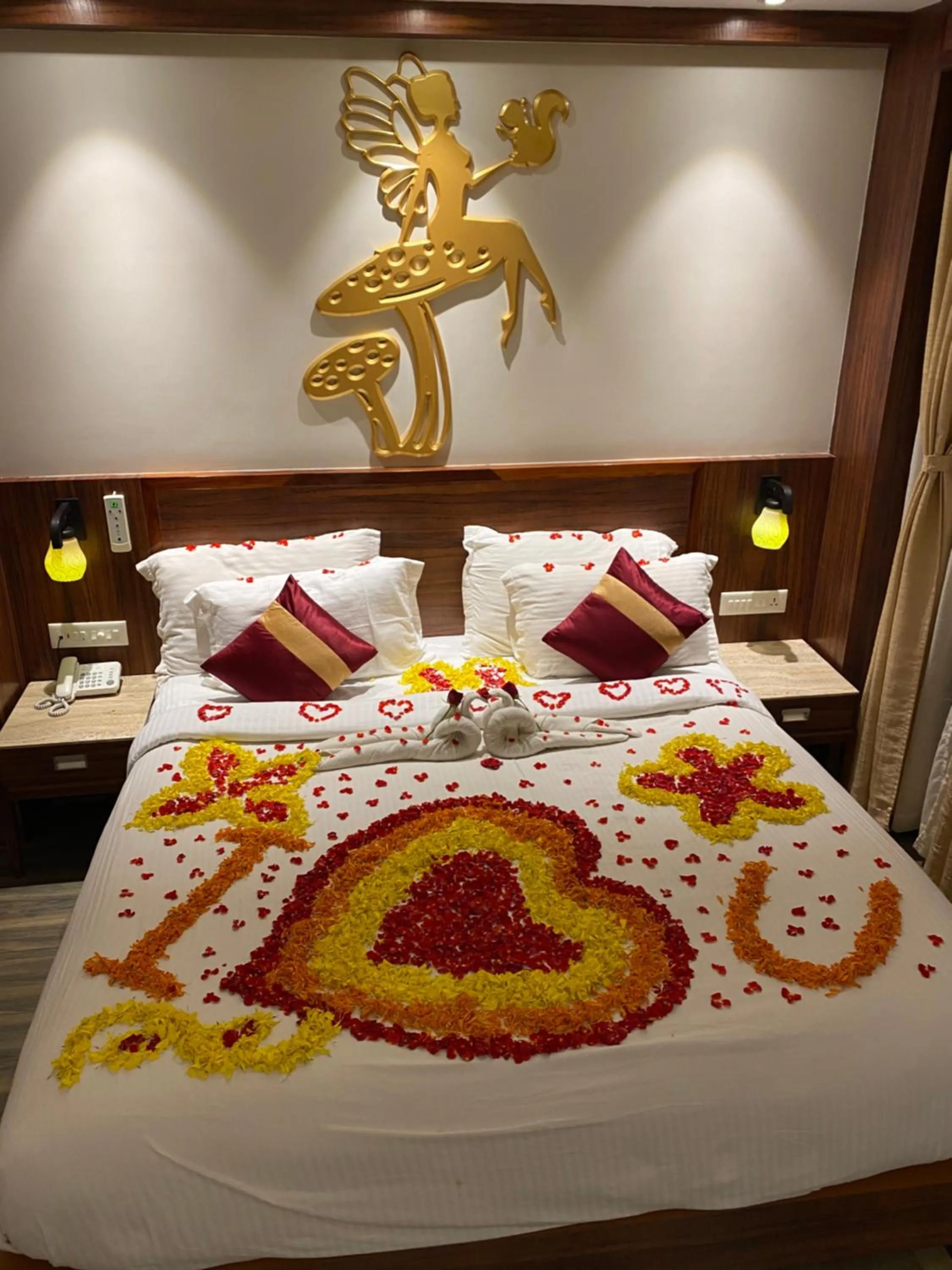 Bed in Hotel Ami Grace