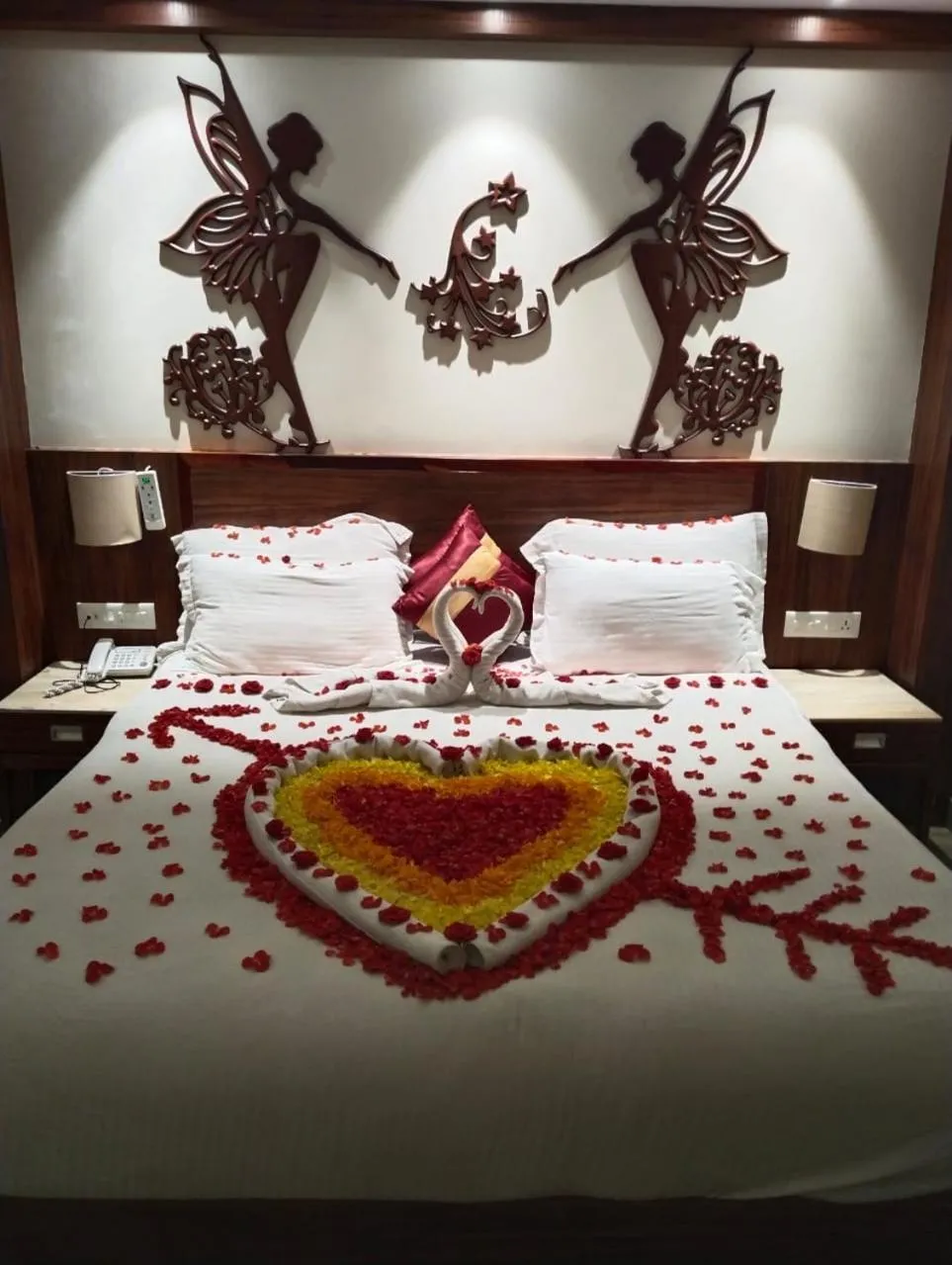 Bed in Hotel Ami Grace