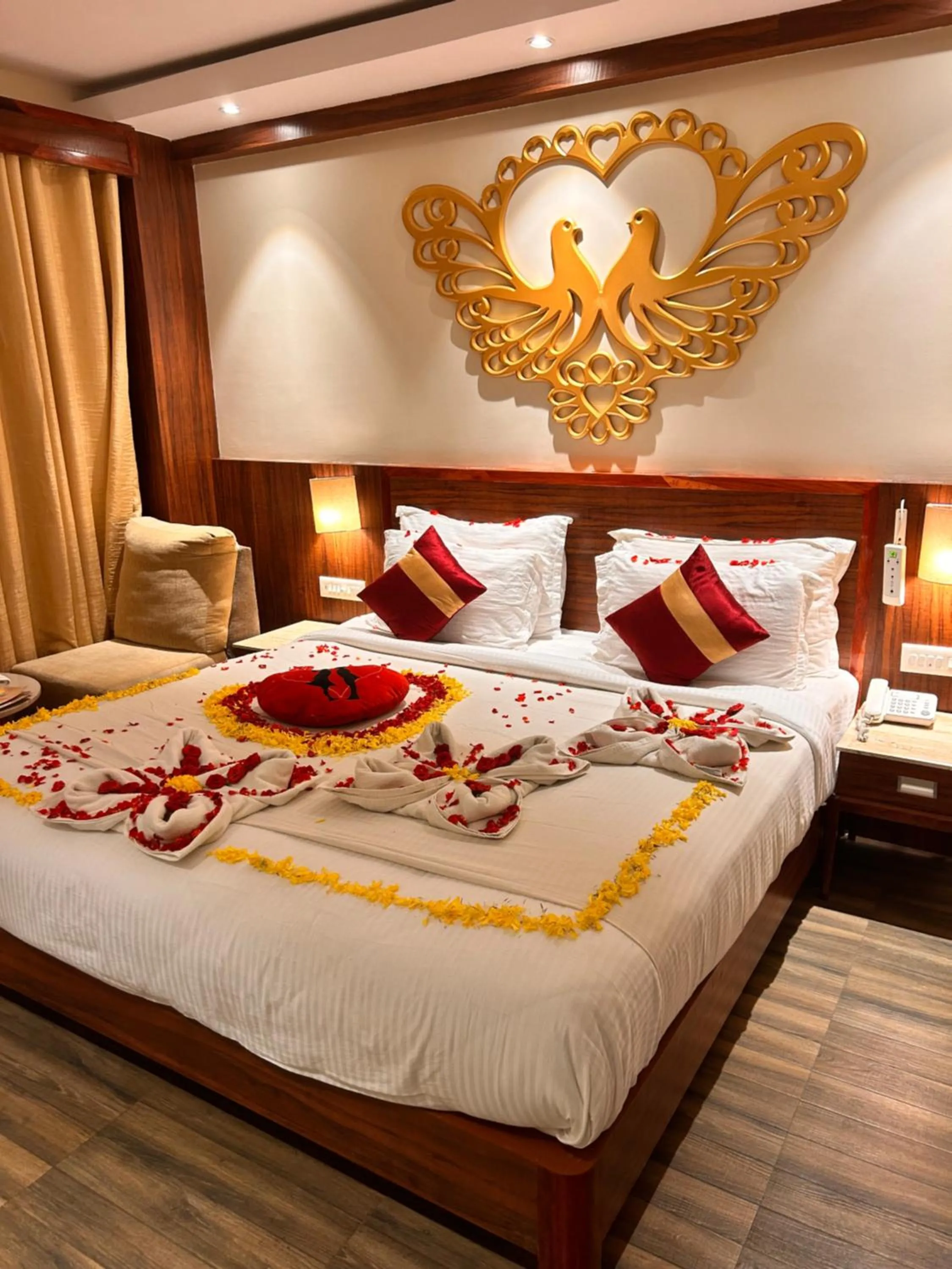 Bed in Hotel Ami Grace