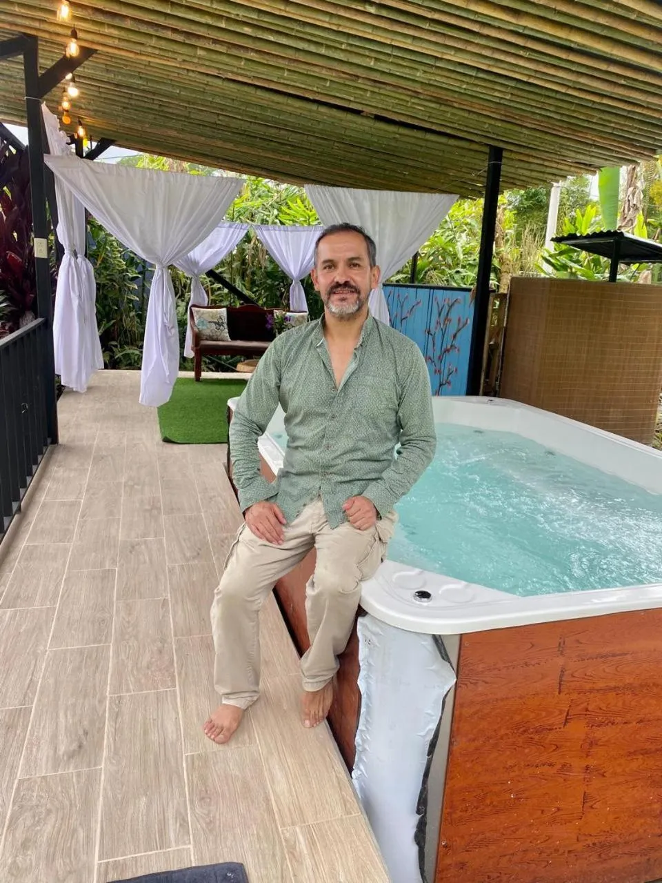 Bird's eye view in Casa de Piedra