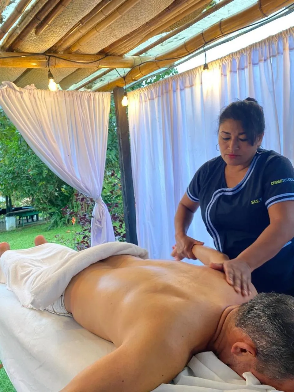 Massage in Casa de Piedra