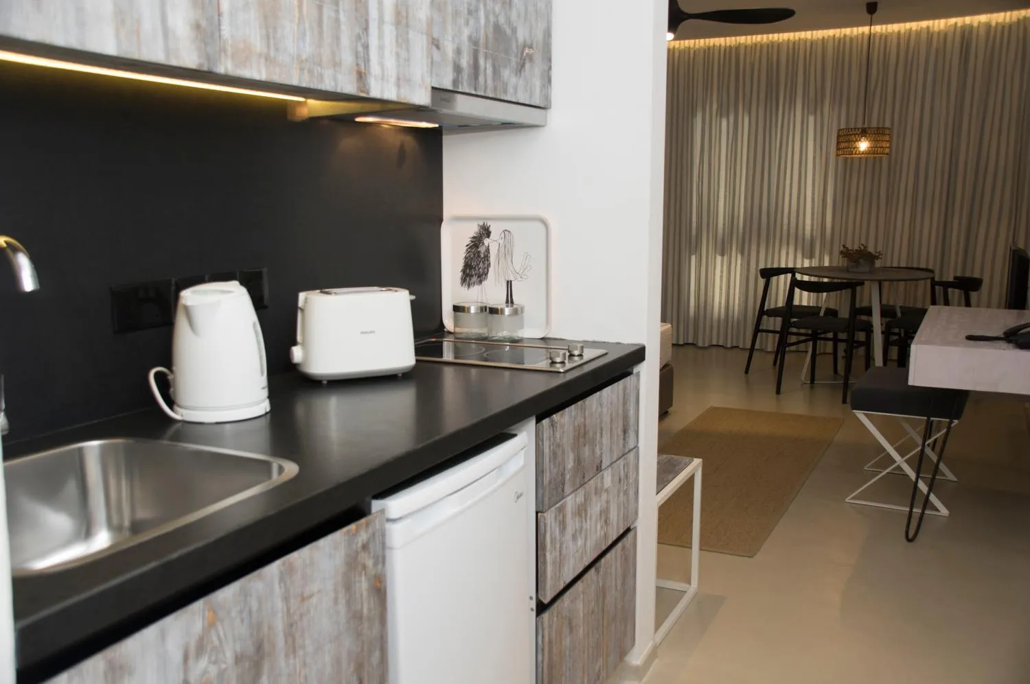 Kitchen or kitchenette in Hylatio Tourist Village